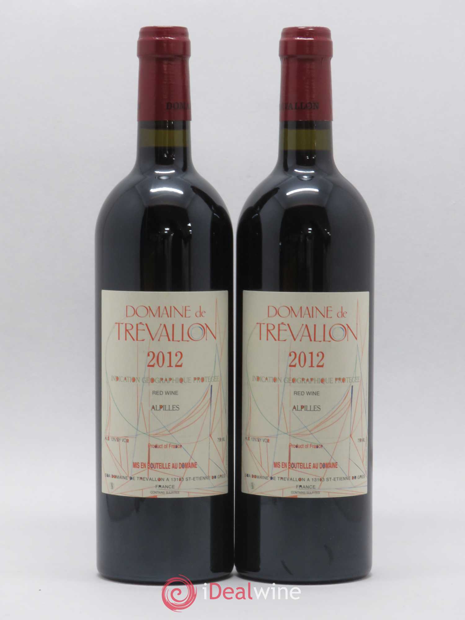 Alpilles Trévallon (Domaine de) Eloi Dürrbach 2012 - Lot de 2 bouteilles - 0