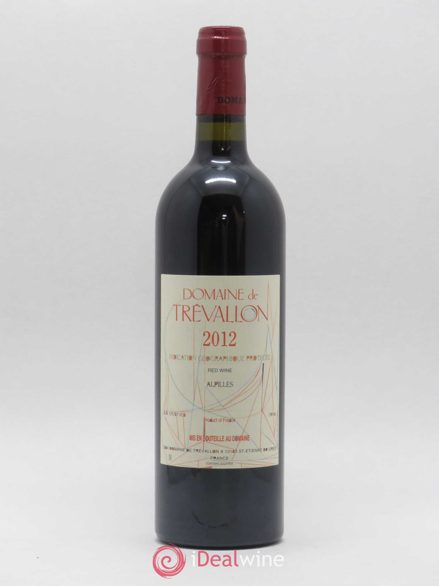 Alpilles Trévallon (Domaine de) Eloi Dürrbach 2012 - Lot de 1 bouteille - 0