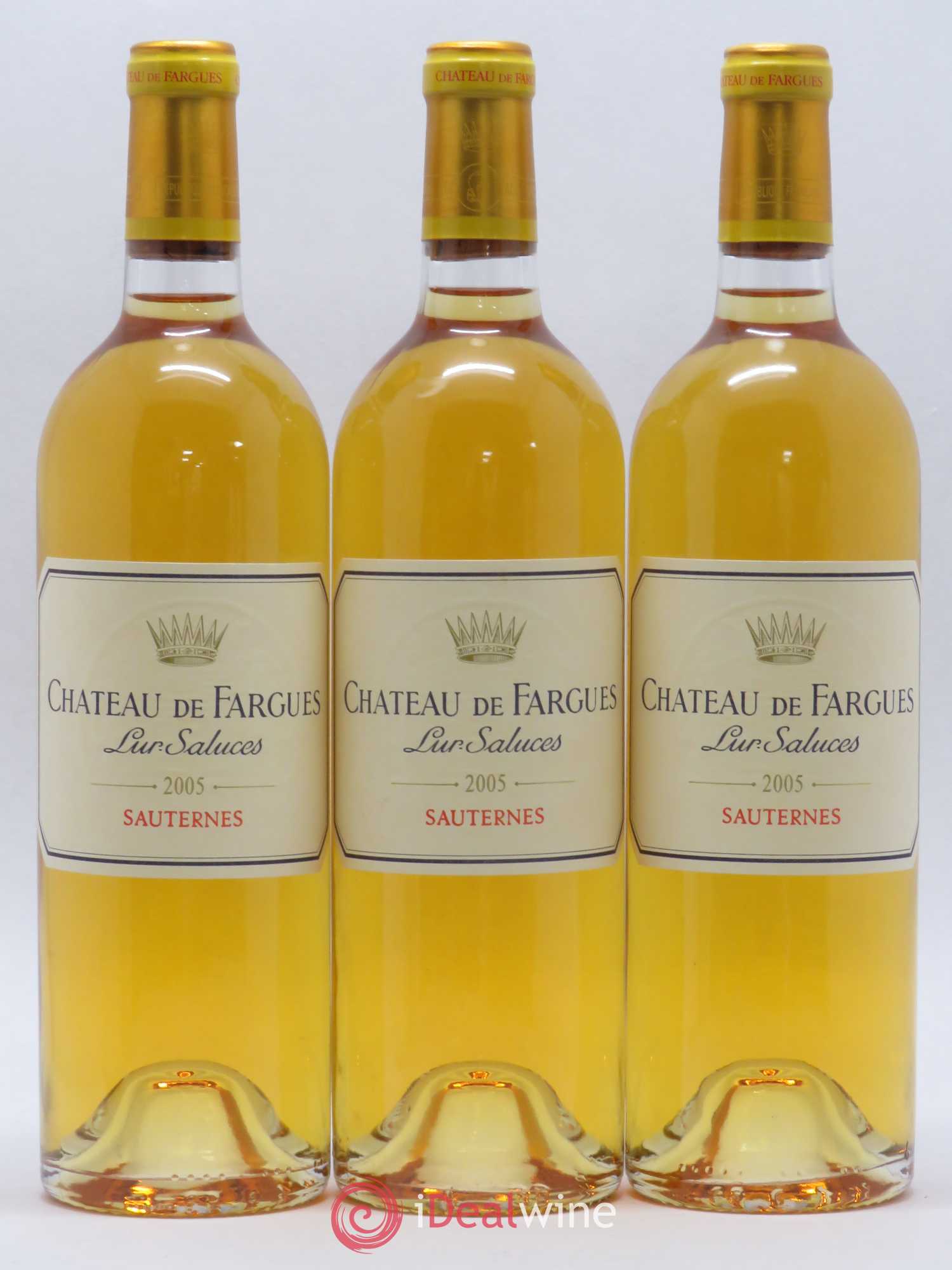 Château de Fargues 2005 - Lotto di 3 bottiglie - 0