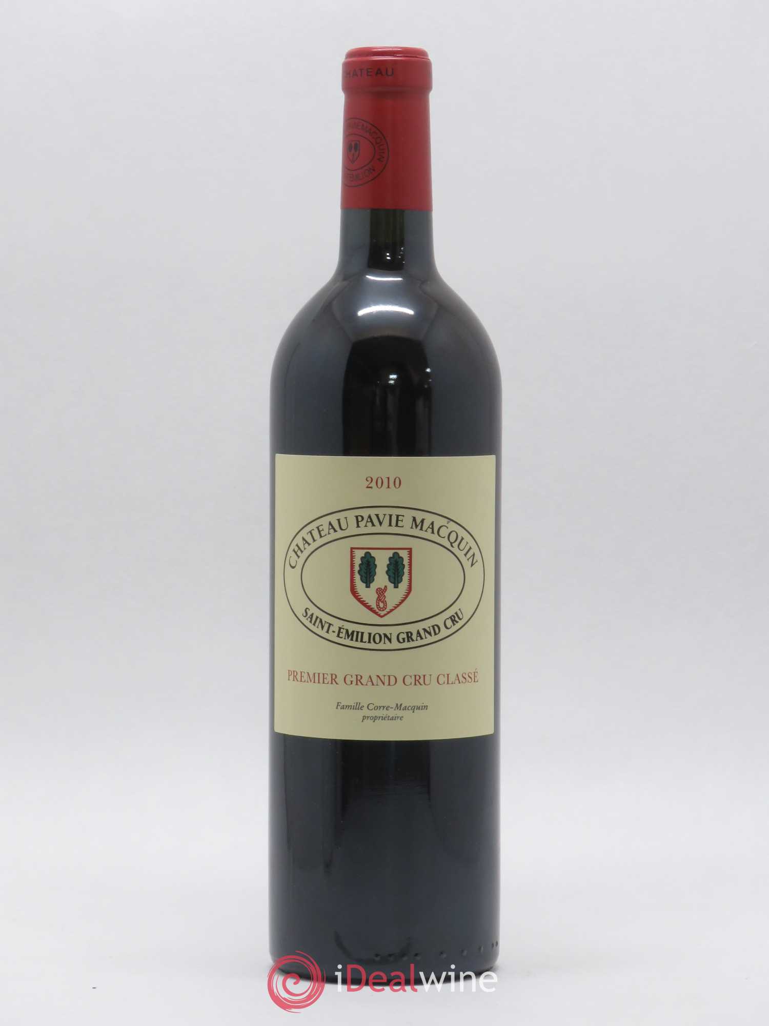 Château Pavie Macquin 1er Grand Cru Classé B 2010 - Lot de 1 bouteille - 0