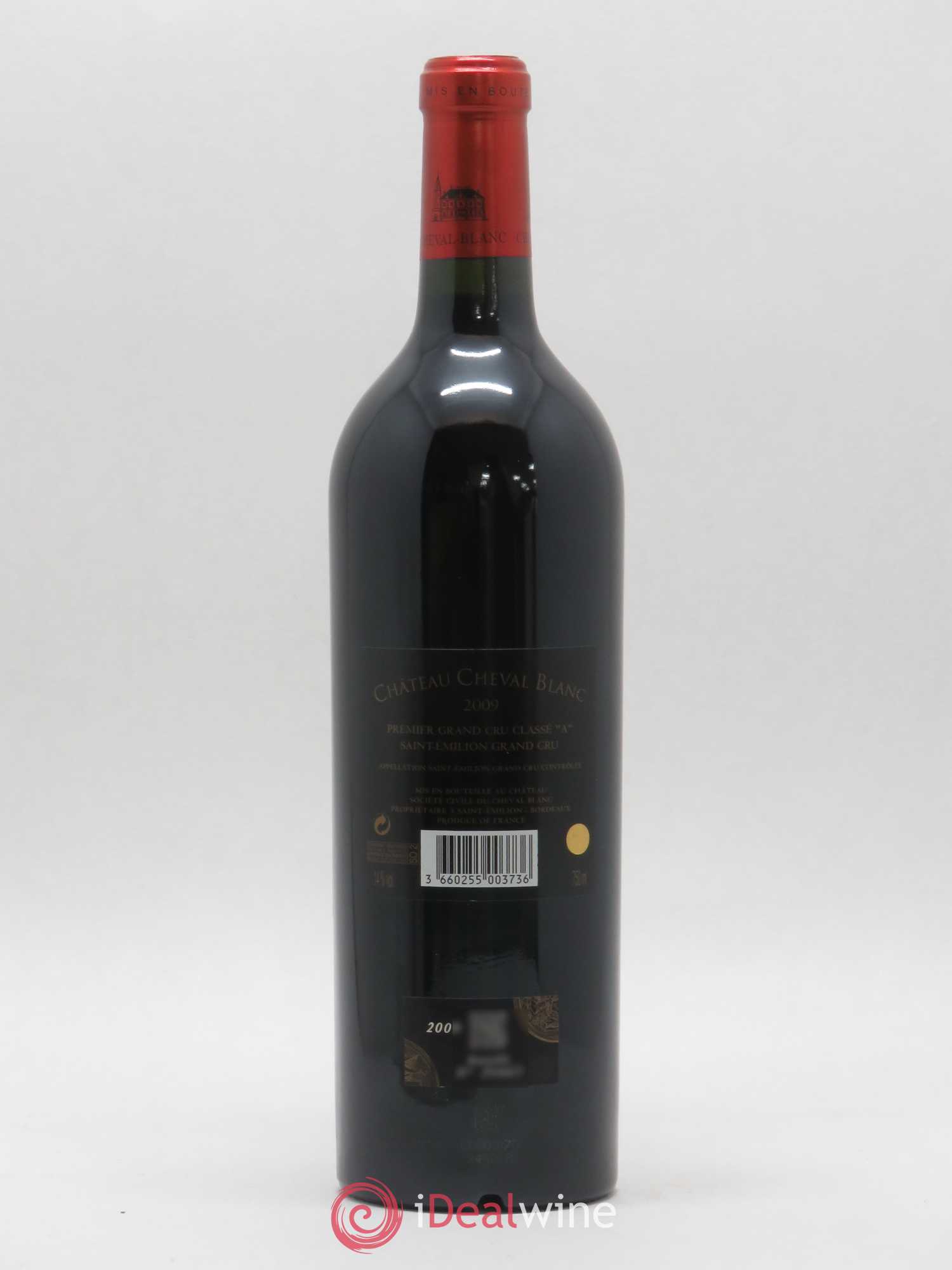Château Cheval Blanc 1er Grand Cru Classé A 2009 - Lot de 1 bouteille - 1