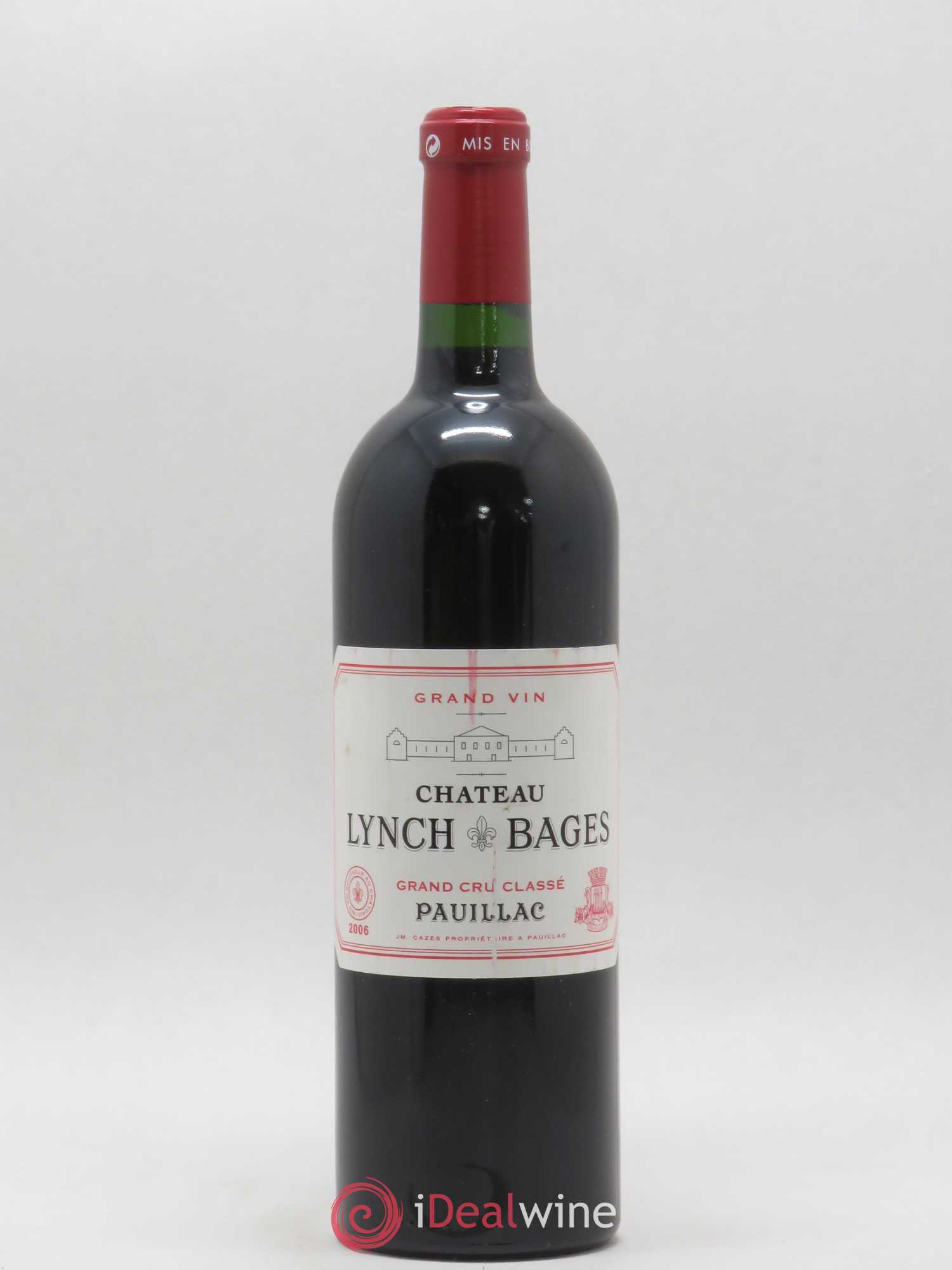 Château Lynch Bages 5ème Grand Cru Classé 2006 - Lot de 1 bouteille - 0