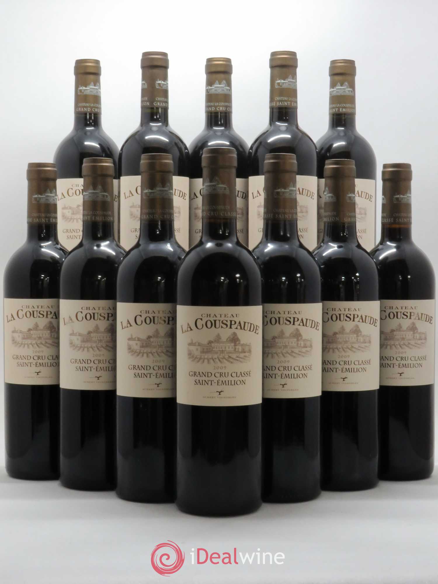 Château la Couspaude Grand Cru Classé 2009 - Lot de 12 bouteilles - 0