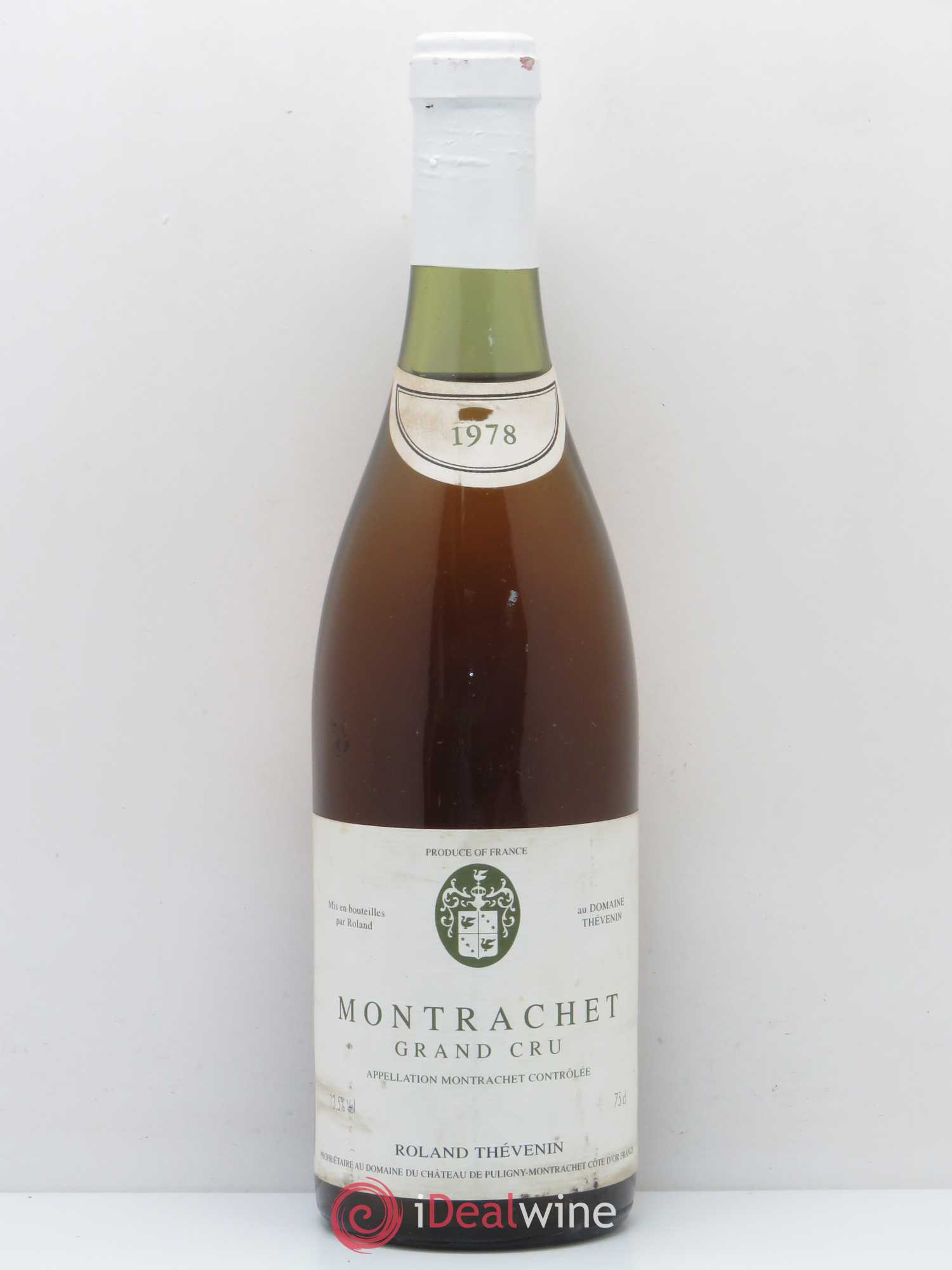 Montrachet Grand Cru Roland Thevenin 1978 - Lot de 1 bouteille - 0