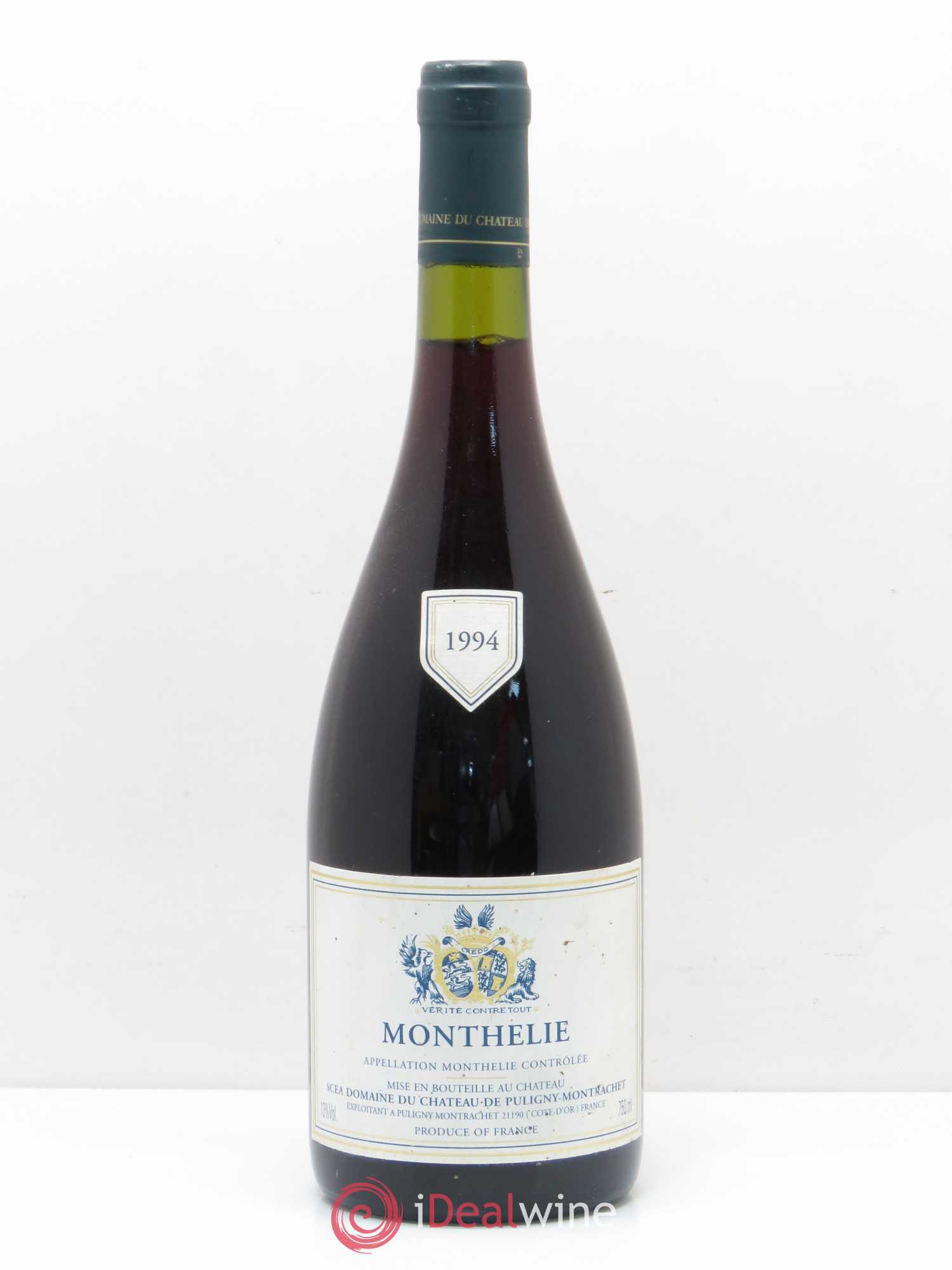 Monthélie Château de Puligny Montrachet 1994 - Lot de 1 bouteille - 0