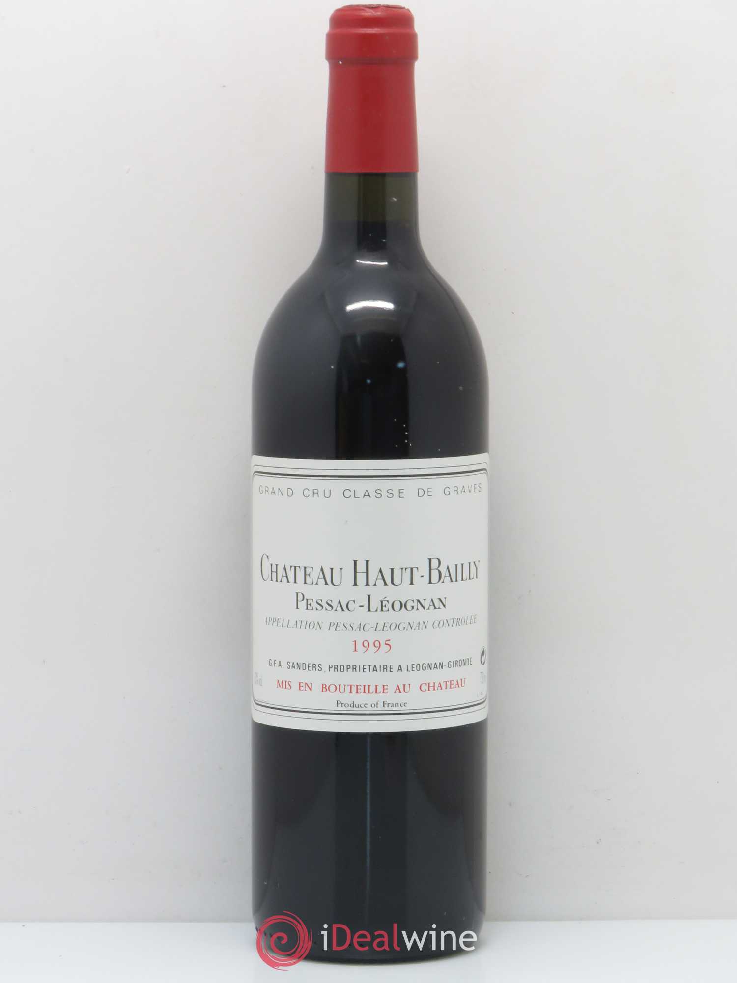 Château Haut-Bailly Cru Classé de Graves 1995 - Lot de 1 bouteille - 0