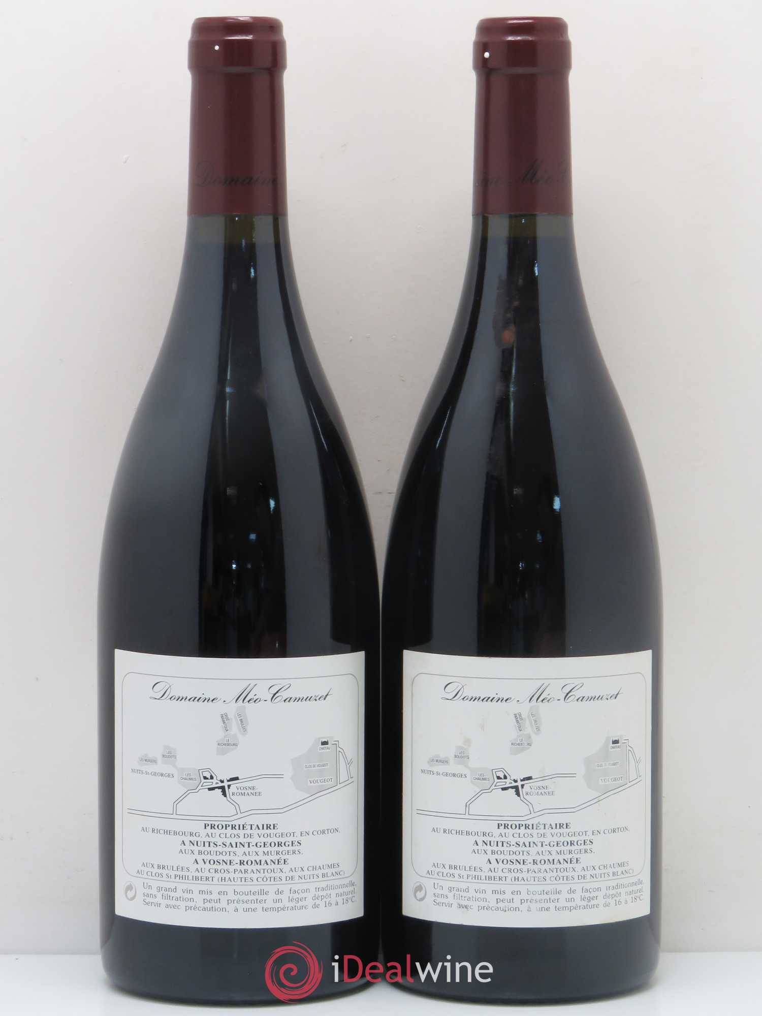 Nuits-Saint-Georges 1er Cru Aux Murgers Méo-Camuzet (Domaine) 1997 - Lot de 2 bouteilles - 1