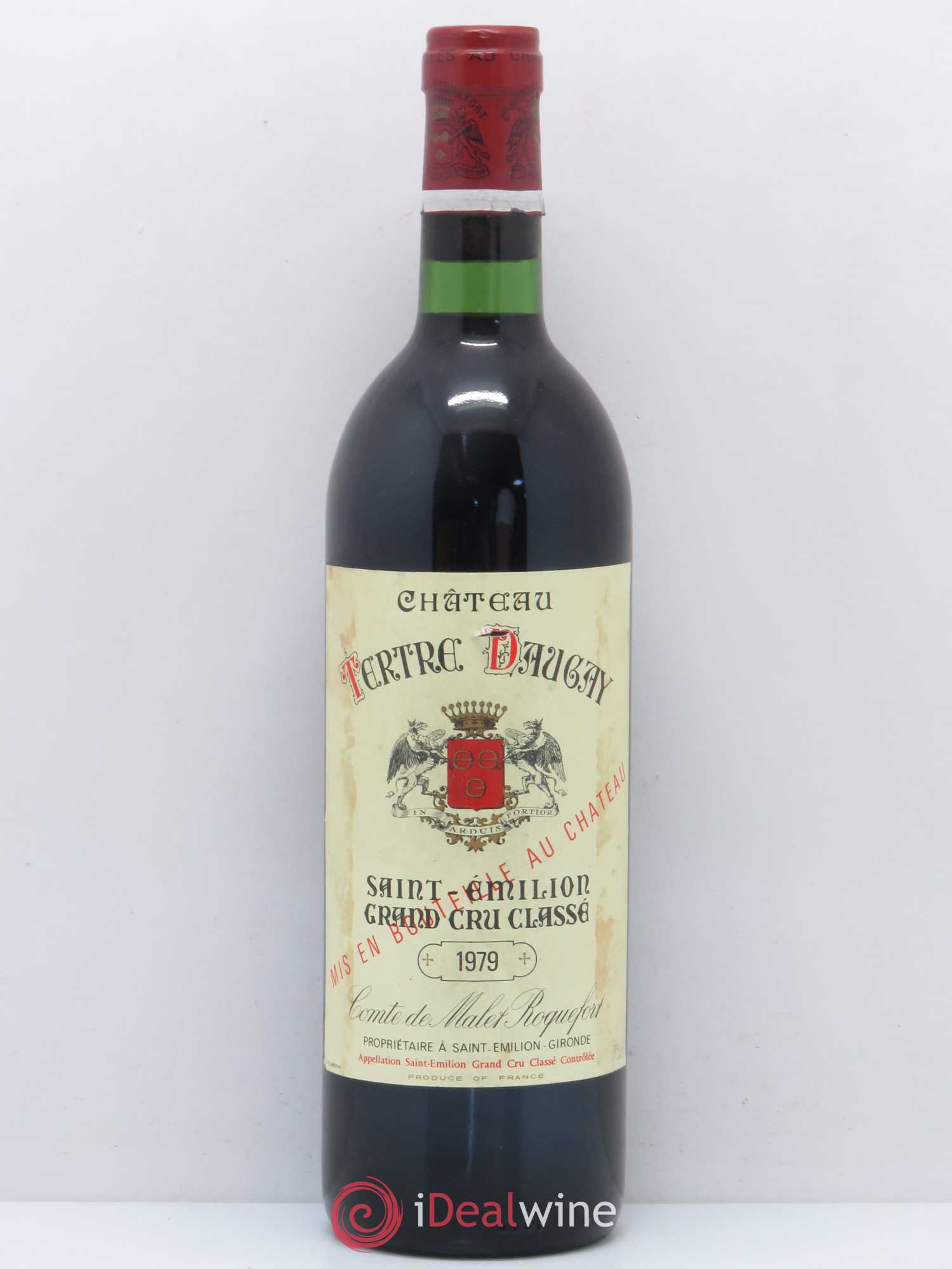 Château Tertre Daugay Grand Cru Classé 1979 - Lot de 1 bouteille - 0