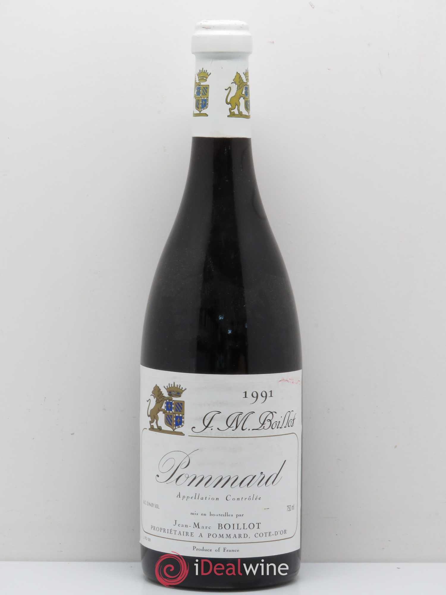Pommard Jean-Marc Boillot 1991 - Posten von 1 Flasche - 0