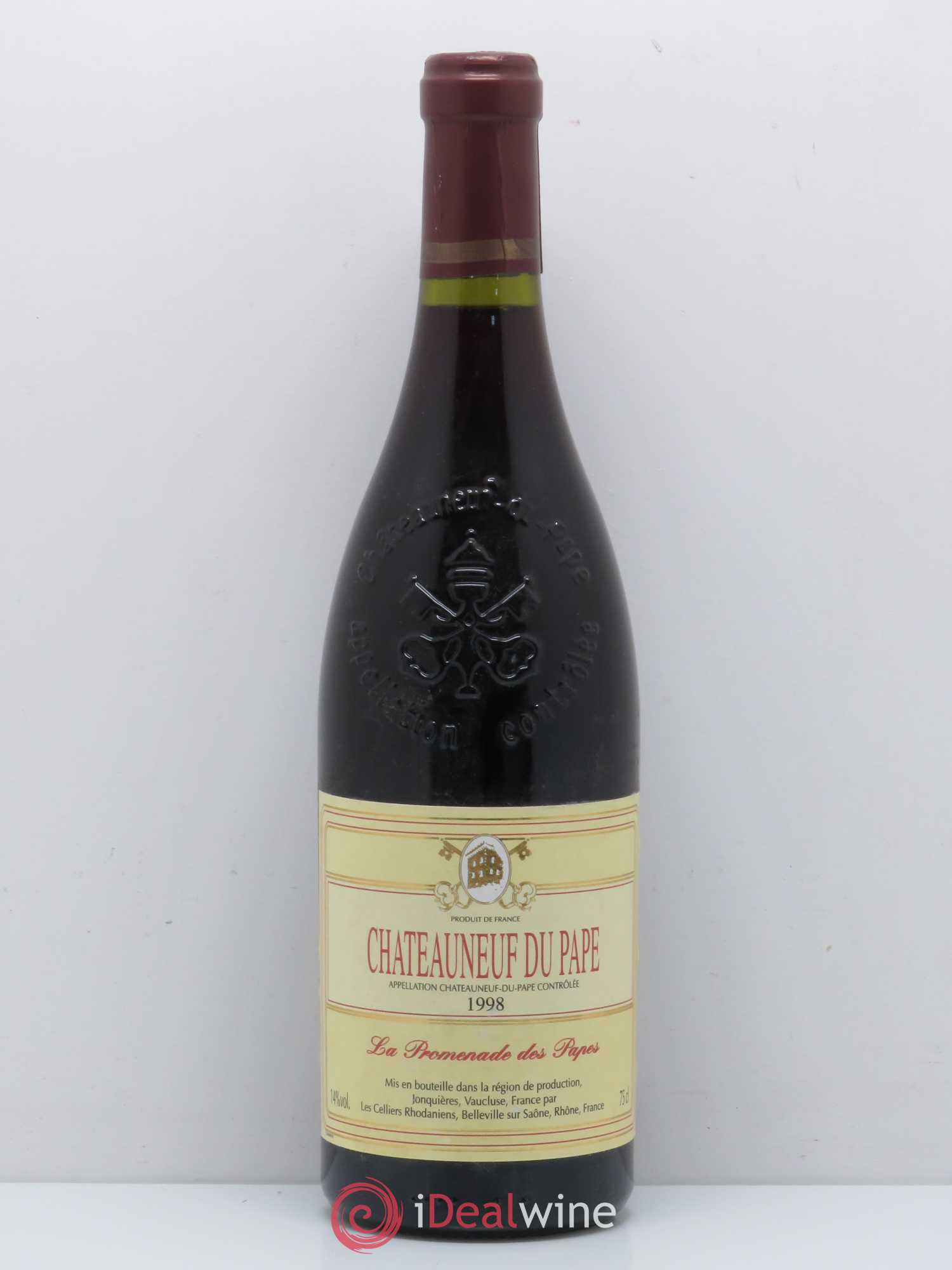 Châteauneuf-du-Pape La Promenade Des Papes 1998 - Posten von 1 Flasche - 0