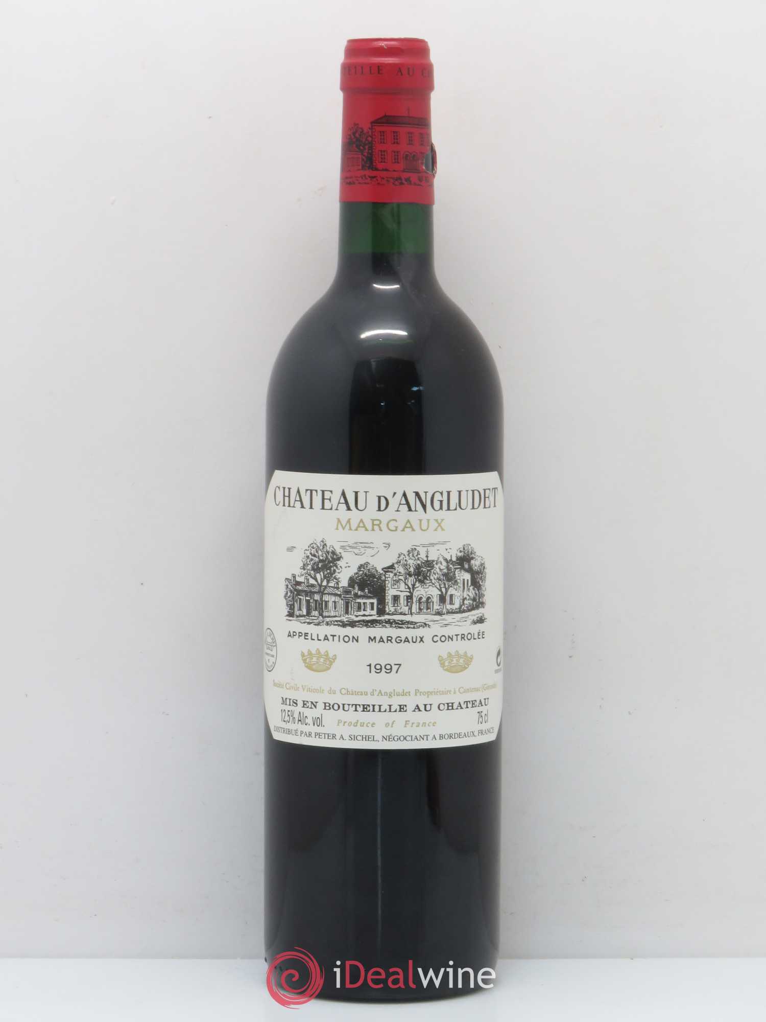 Château d' Angludet Cru Bourgeois 1997 - Lot de 1 bouteille - 0