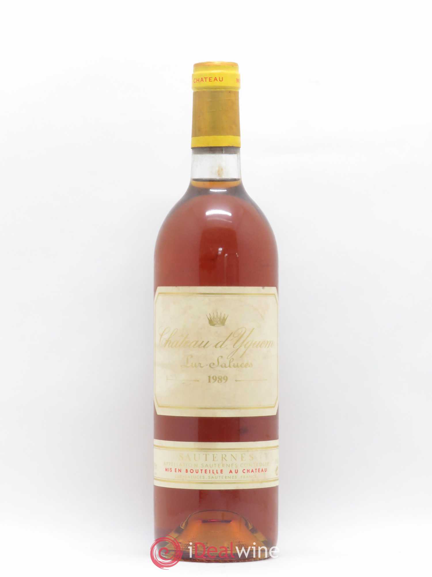 Château d' Yquem 1er Cru Classé Supérieur 1989 - Lotto di 1 bottiglia - 0