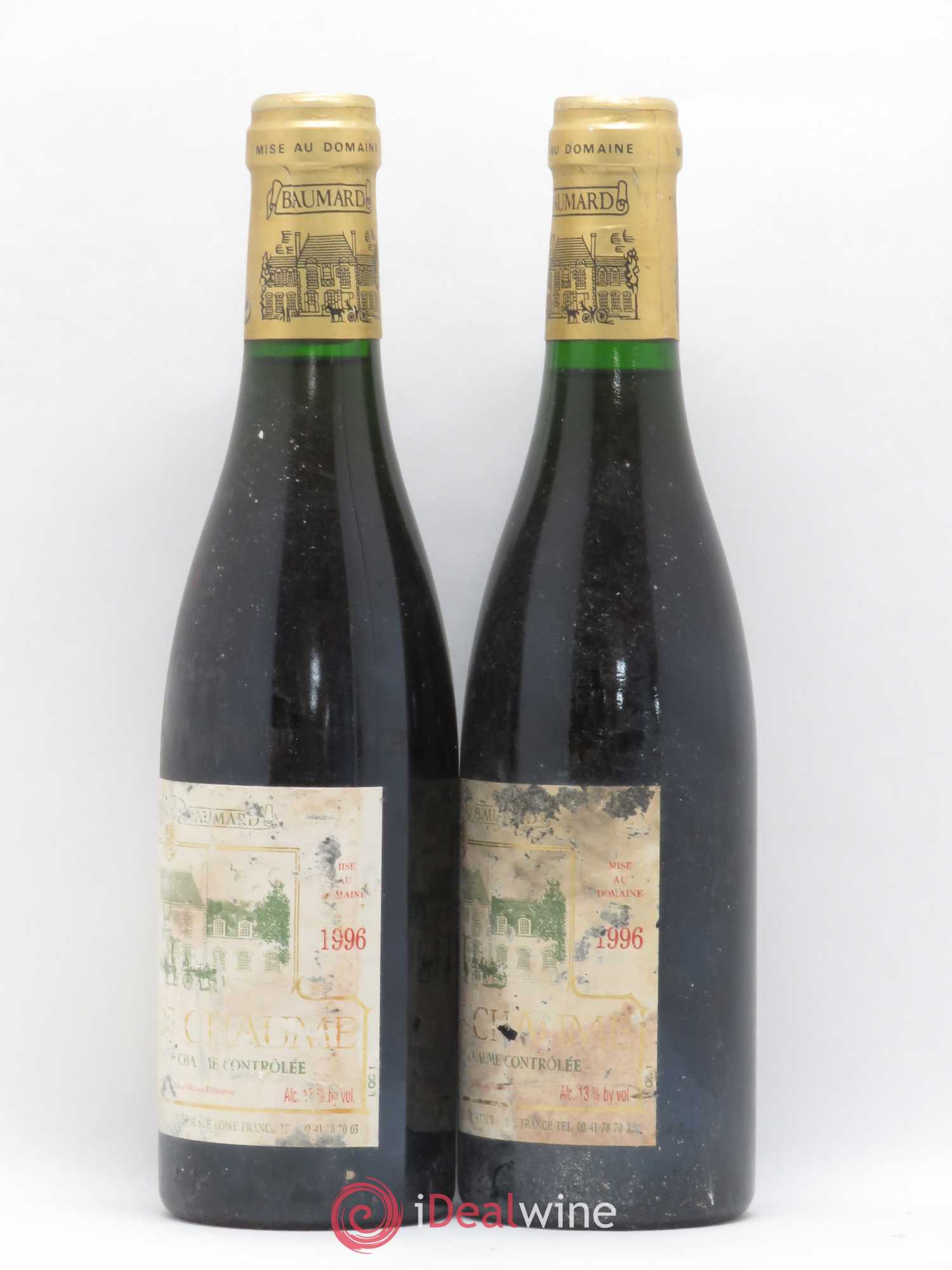 Quarts de Chaume Baumard (Domaine des) 1996 - Posten von 2 Demi-Flaschen - 1