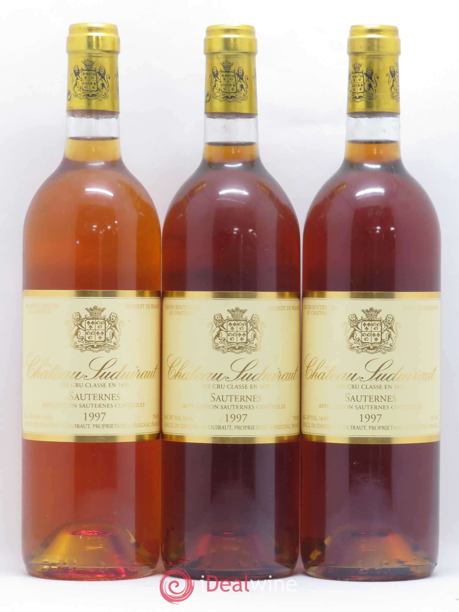 Château Suduiraut 1er Grand Cru Classé 1997 - Lotto di 3 bottiglie - 0