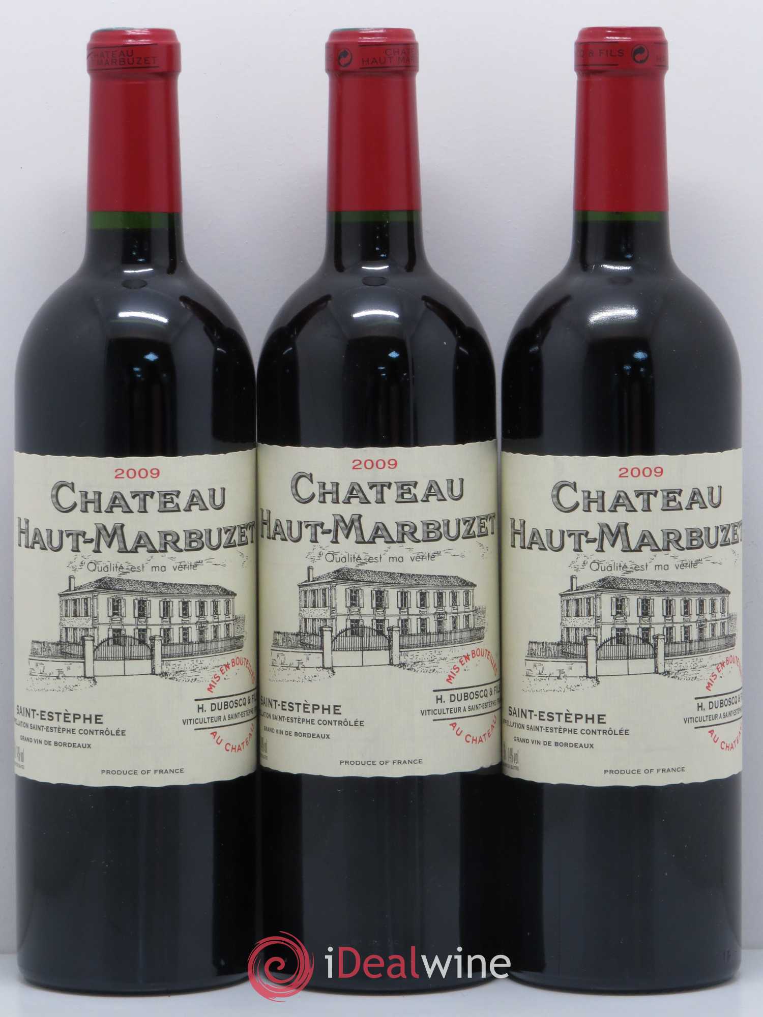Château Haut Marbuzet 2009 - Lot de 6 bouteilles - 2