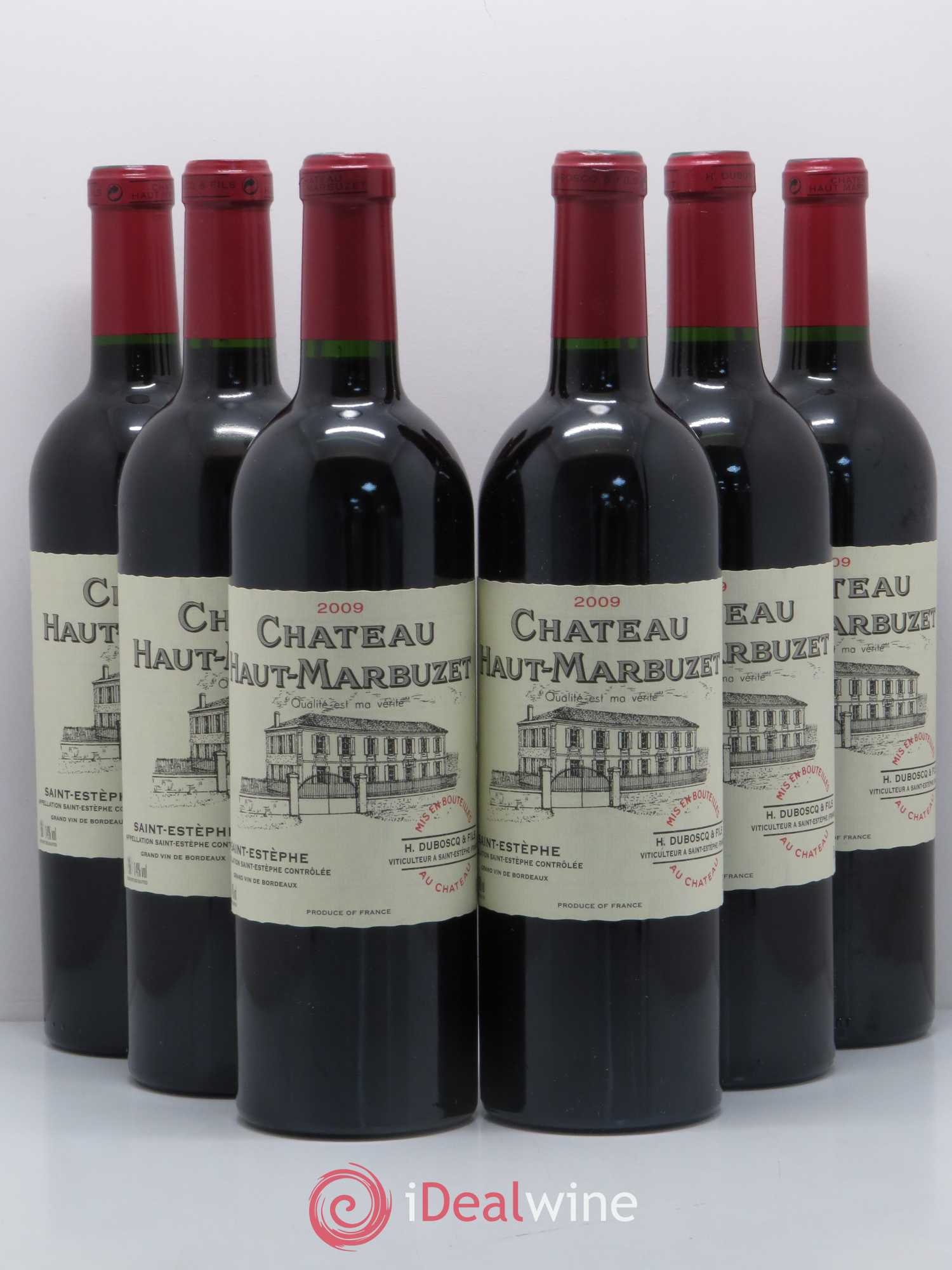 Château Haut Marbuzet 2009 - Lot de 6 bouteilles - 0