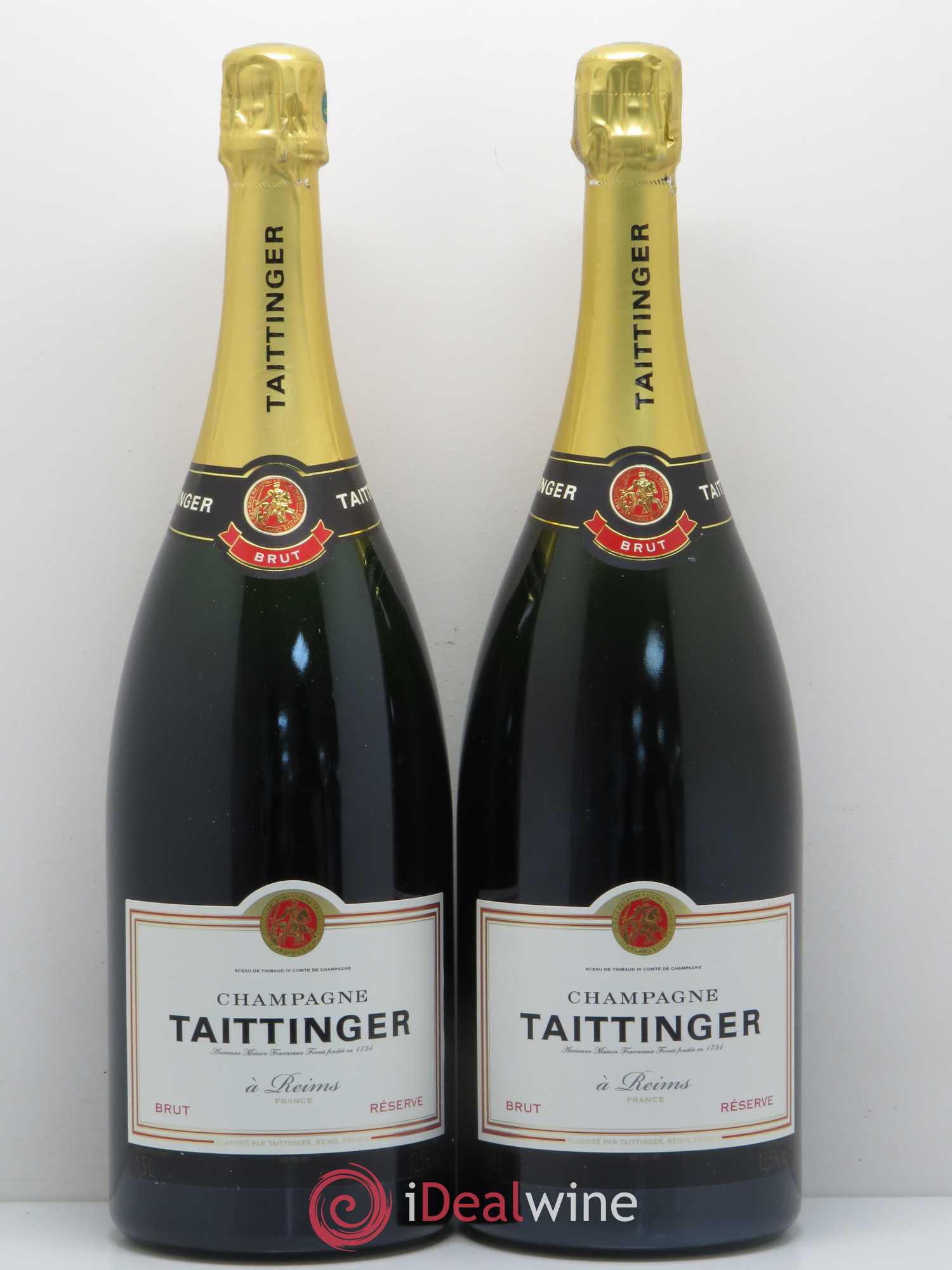 Brut Réserve Taittinger - Lot de 2 magnums - 0