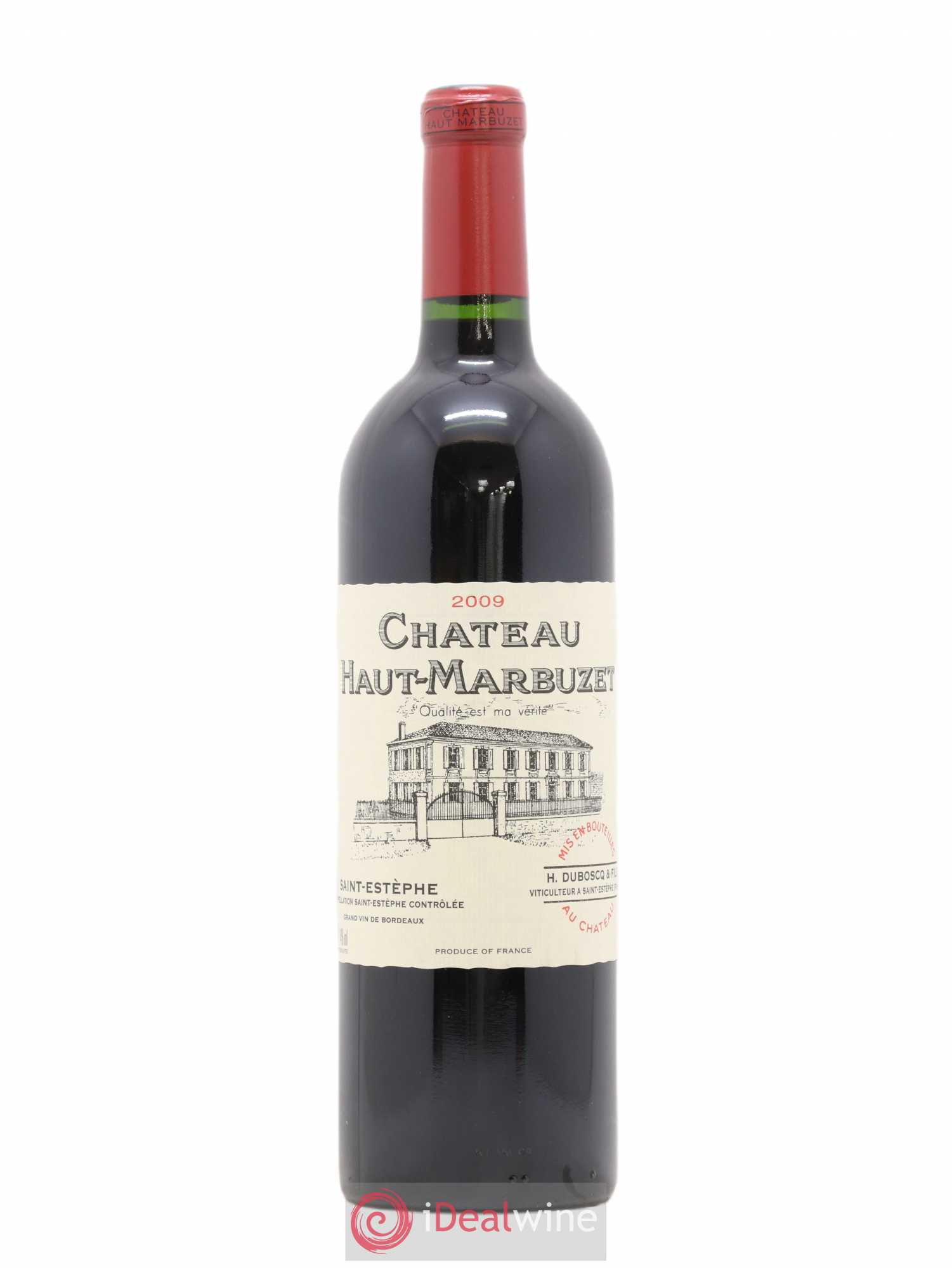 Château Haut Marbuzet 2009 - Lot de 1 bouteille - 0