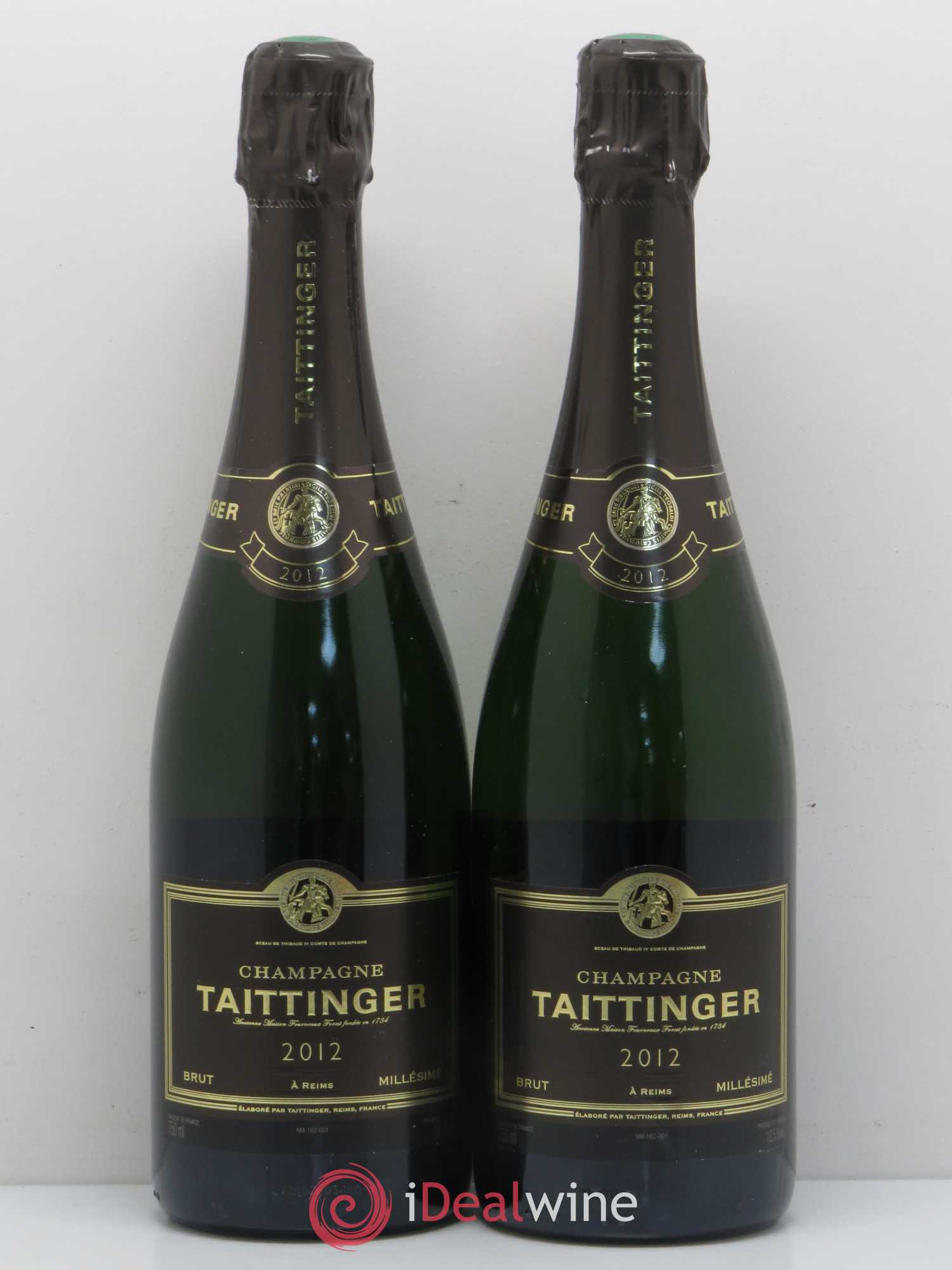 Brut Réserve Taittinger 2012 - Lot de 2 bouteilles - 0