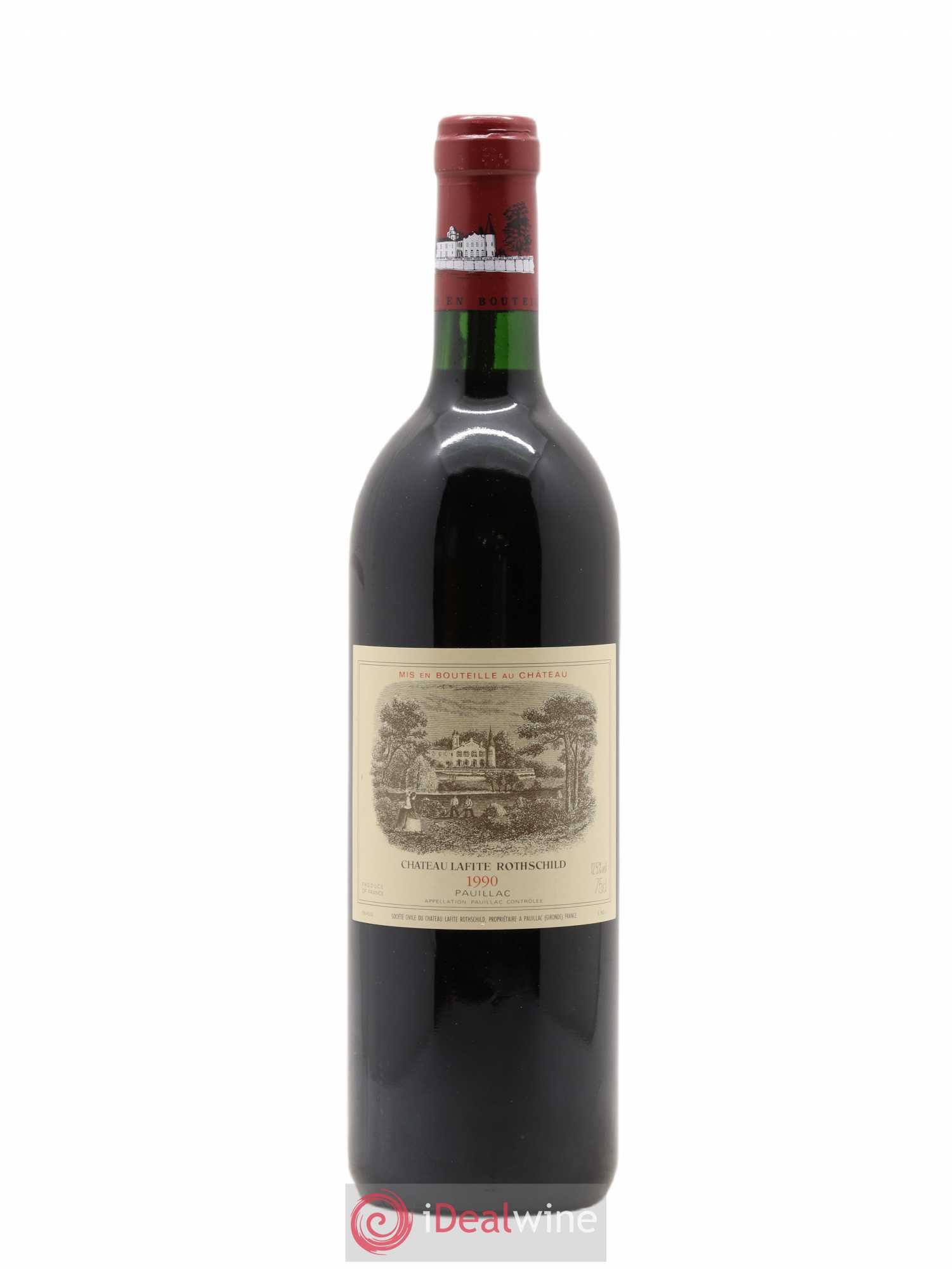 Château Lafite Rothschild 1er Grand Cru Classé 1990 - Lot de 1 bouteille - 0