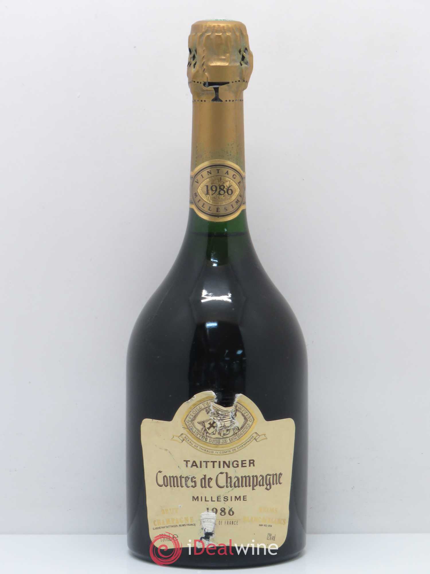 Comtes de Champagne Taittinger 1986 - Lot de 1 bouteille - 0