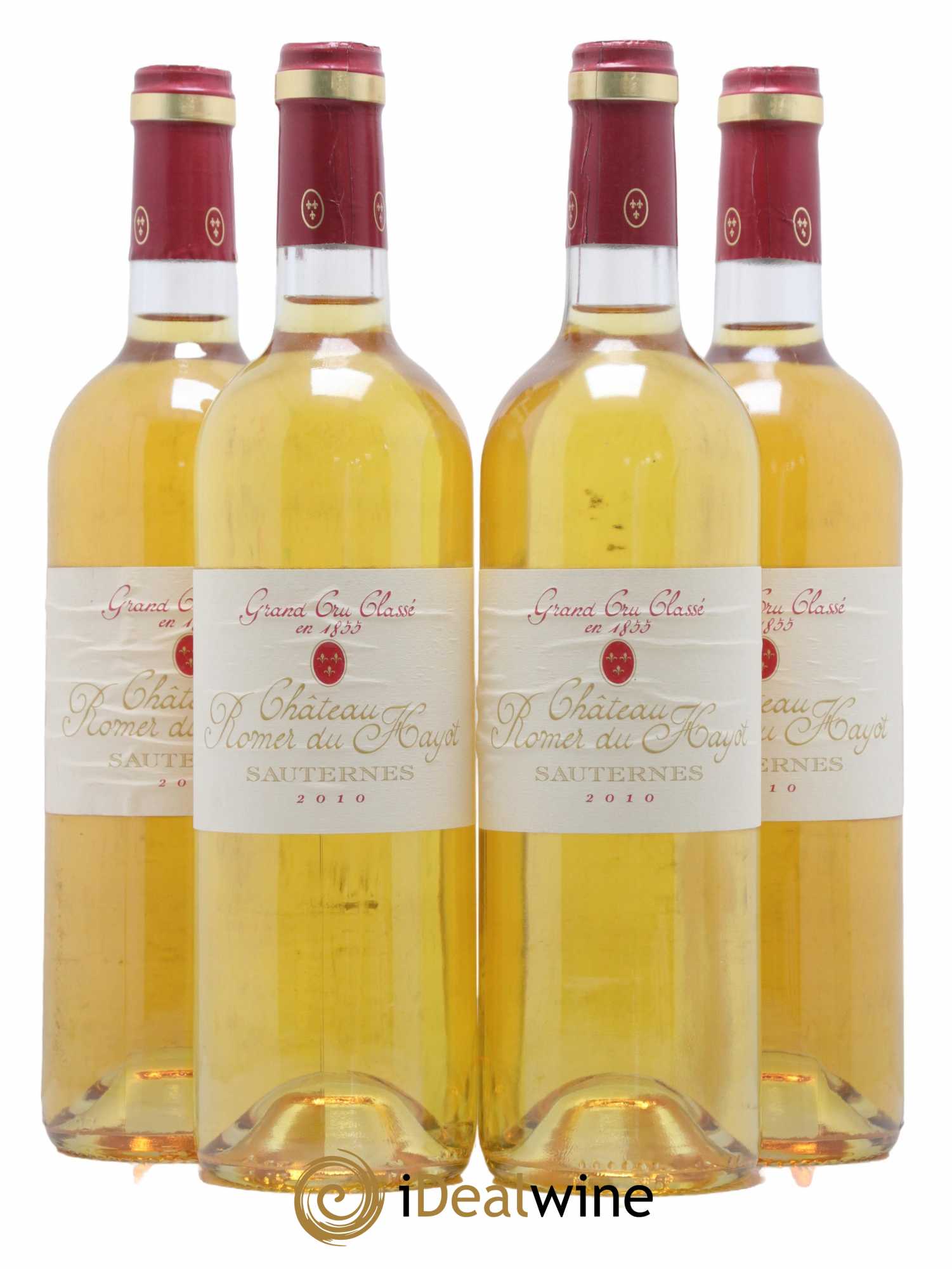 Château Romer du Hayot 2ème Grand Cru Classé 2010 - Lotto di 4 bottiglie - 0