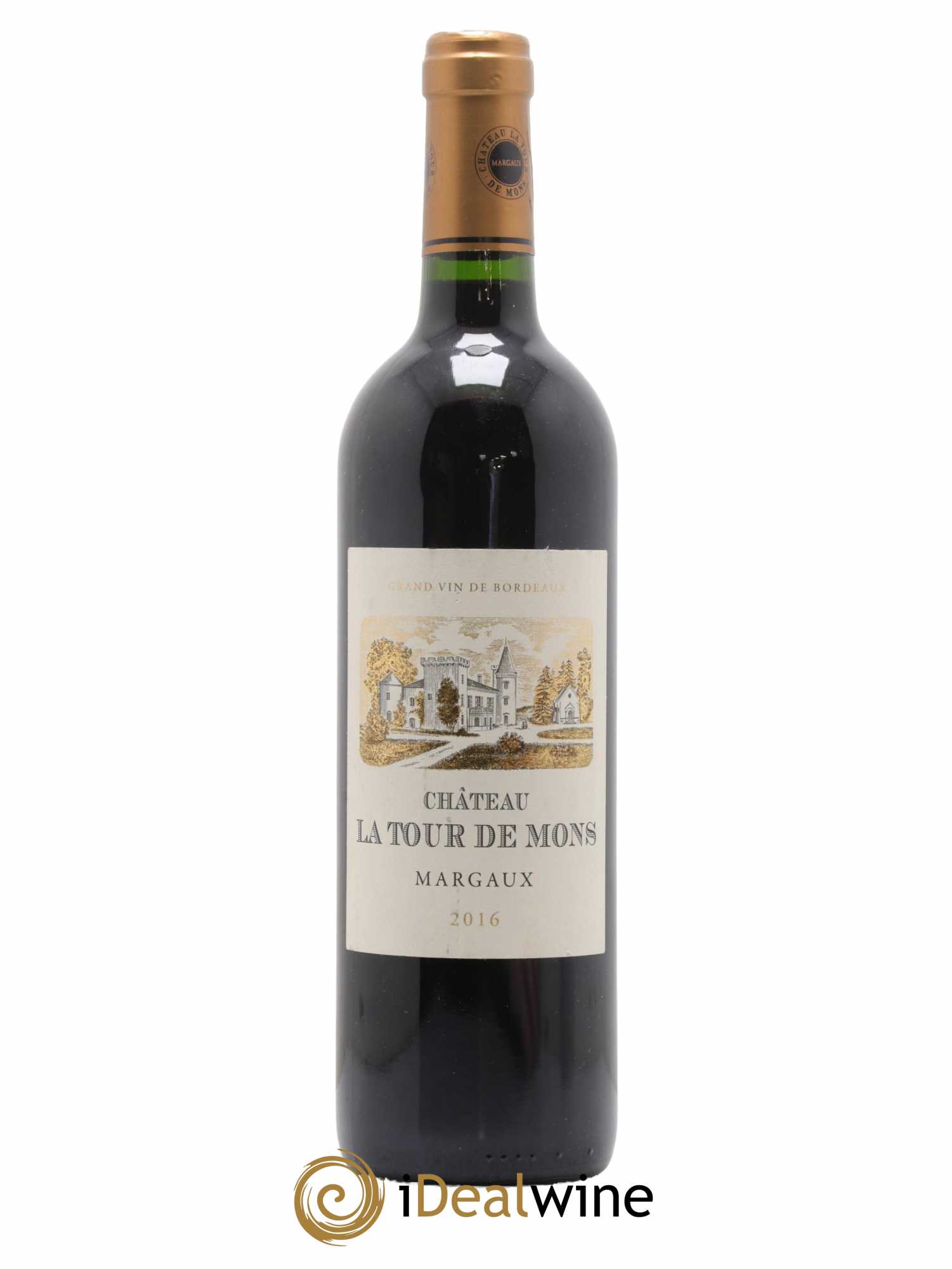 Château la Tour de Mons Cru Bourgeois 2016 - Lot de 1 bouteille - 0
