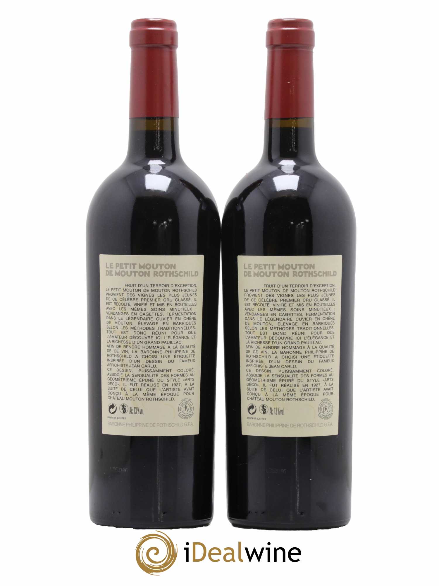 Petit Mouton Second Vin 2014 - Lot de 2 bouteilles - 1