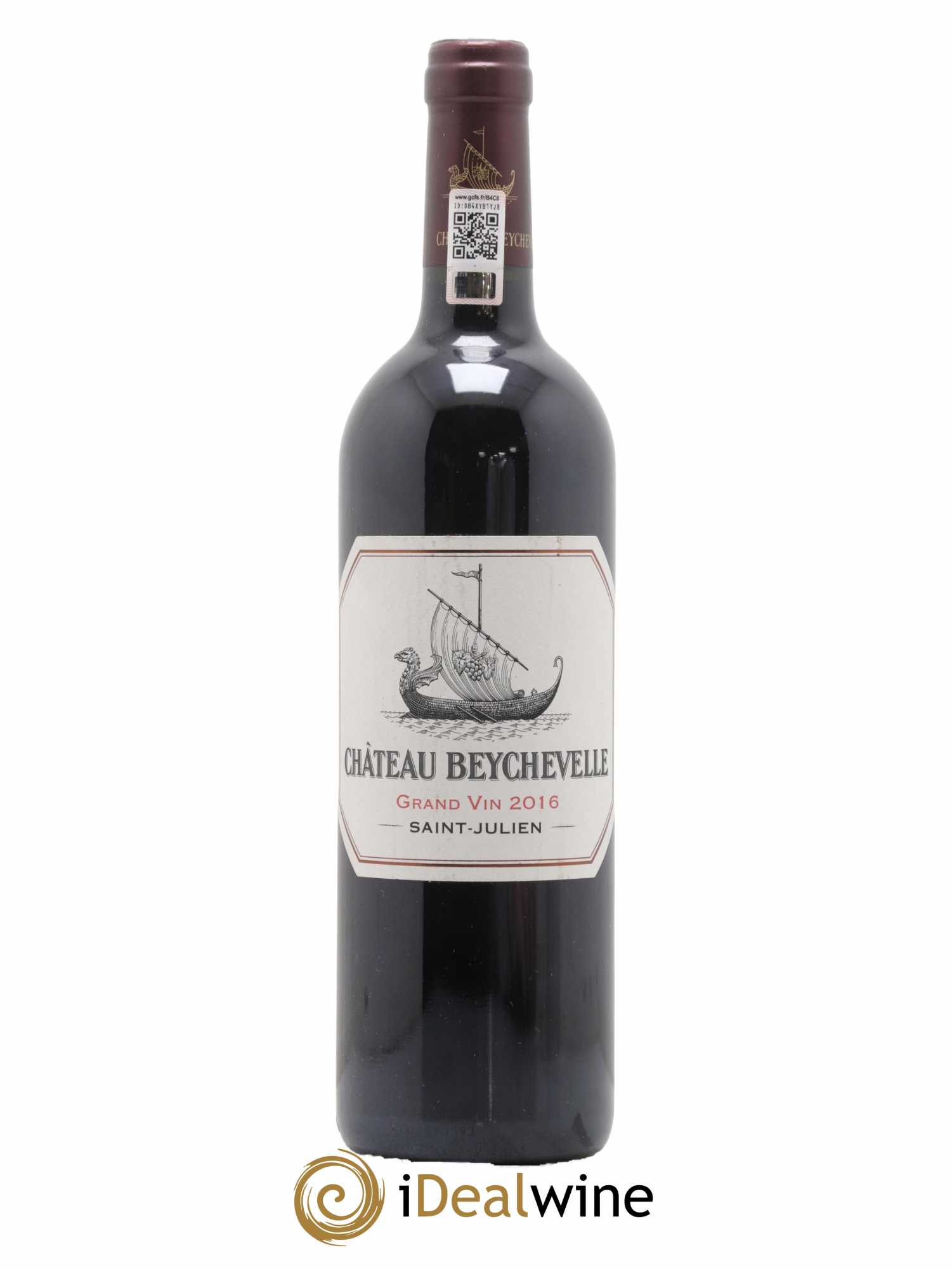 Château Beychevelle 4ème Grand Cru Classé 2016 - Lot de 1 bouteille - 0
