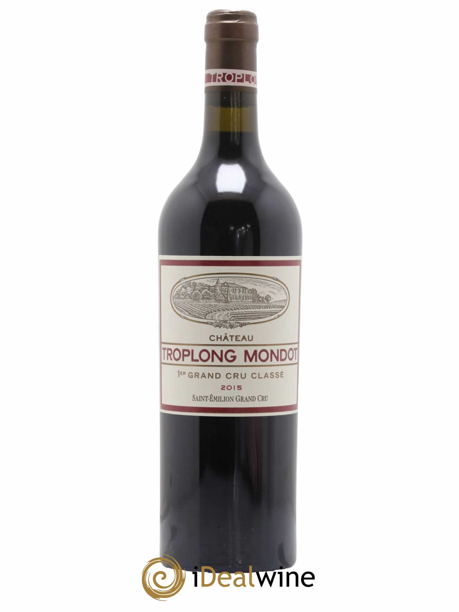 Château Troplong Mondot 1er Grand Cru Classé B 2015 - Posten von 1 Flasche - 0