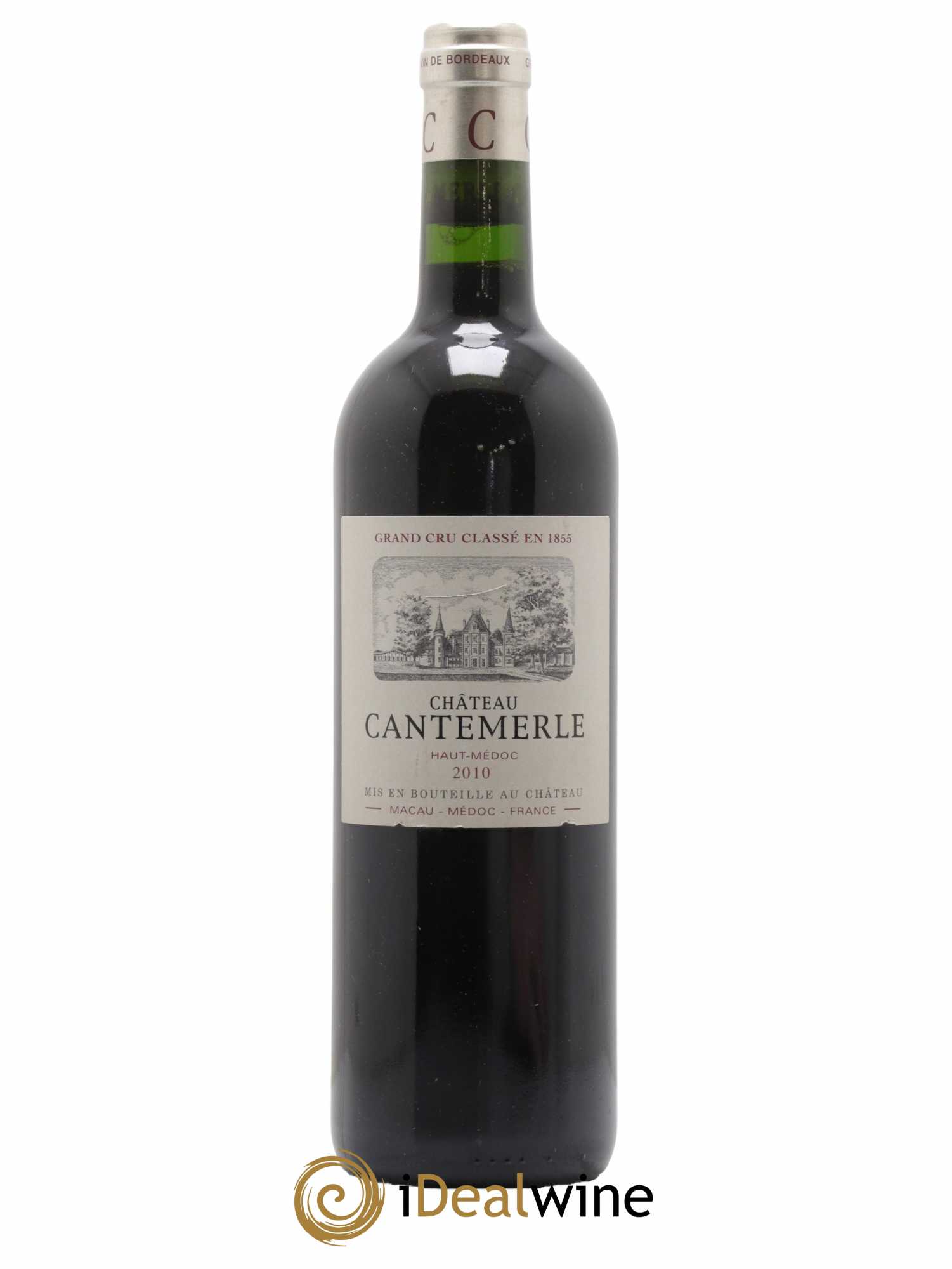 Château Cantemerle 5ème Grand Cru Classé 2010 - Lot de 1 bouteille - 0