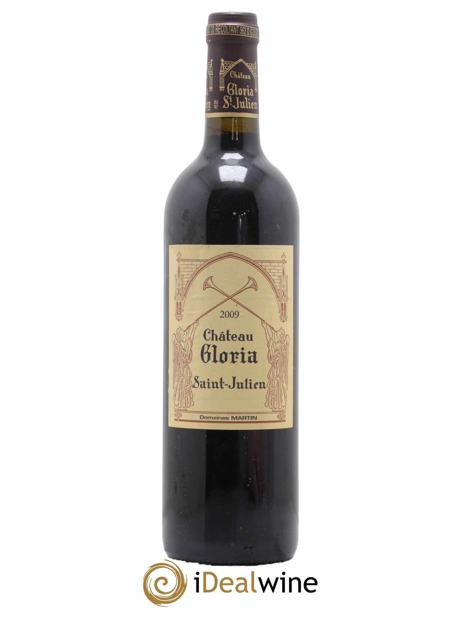 Château Gloria 2009 - Lot de 1 bouteille - 0