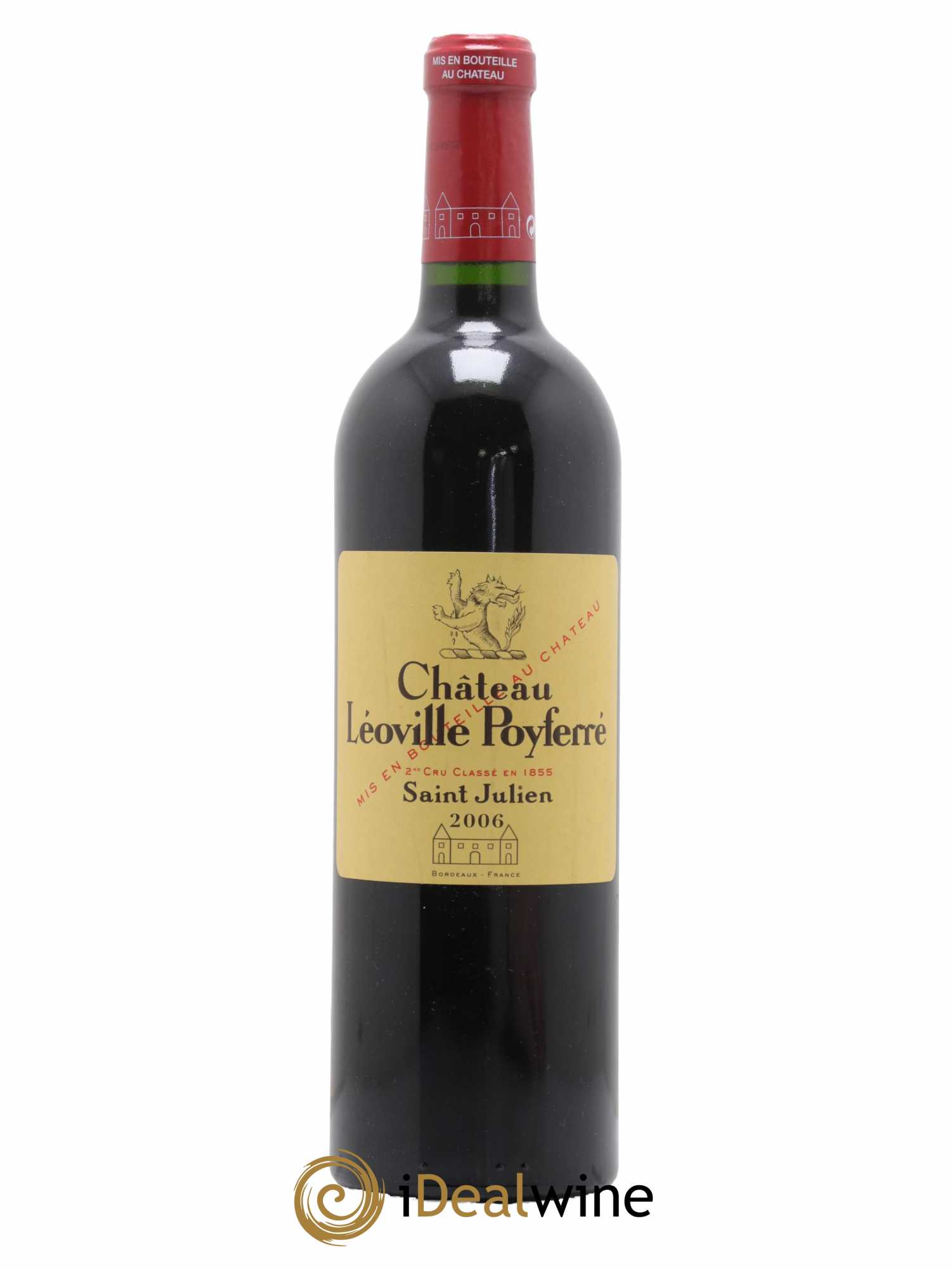 Château Léoville Poyferré 2ème Grand Cru Classé 2006 - Lot de 1 bouteille - 0