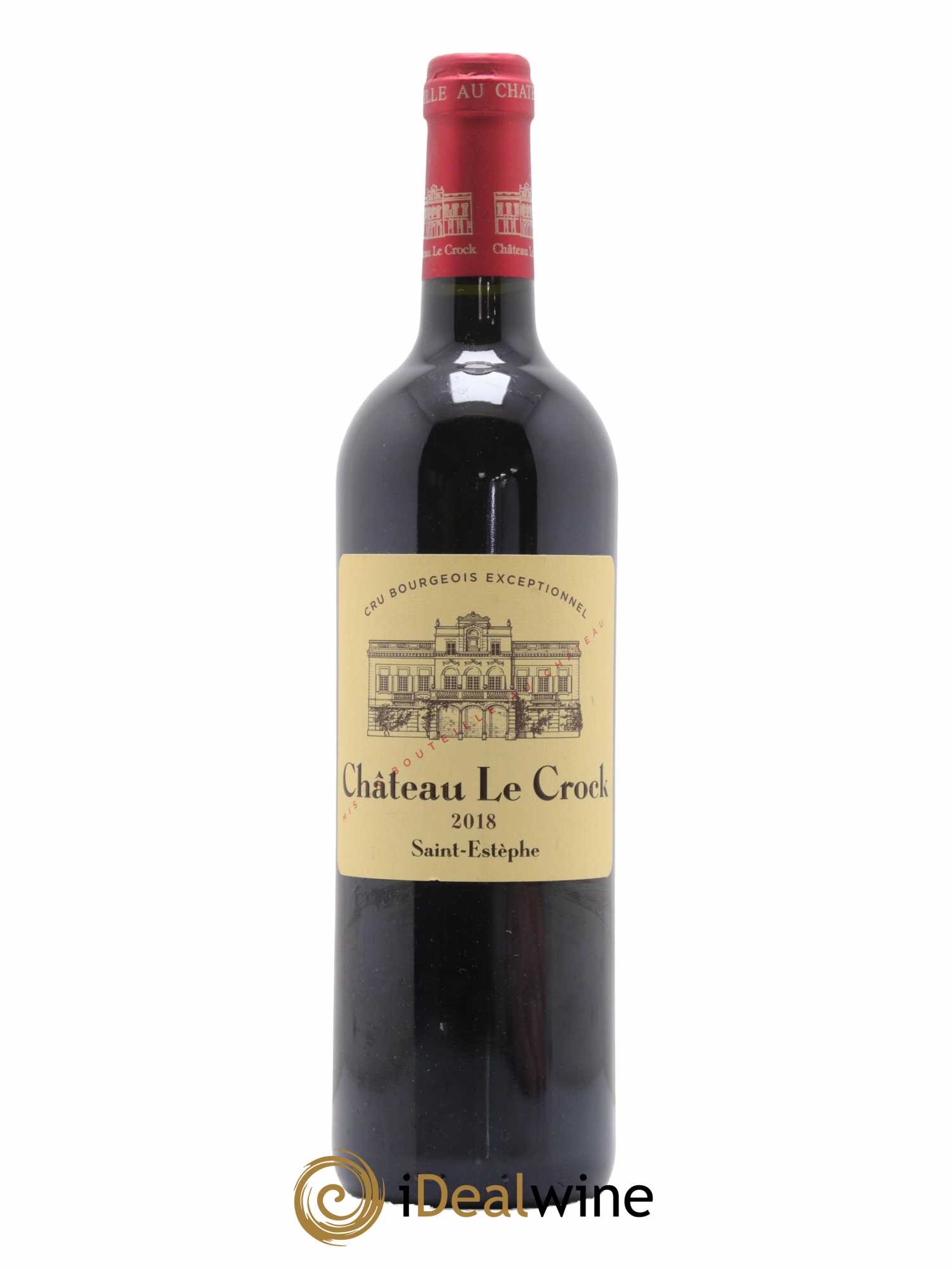 Château le Crock Cru Bourgeois 2018 - Lot de 1 bouteille - 0