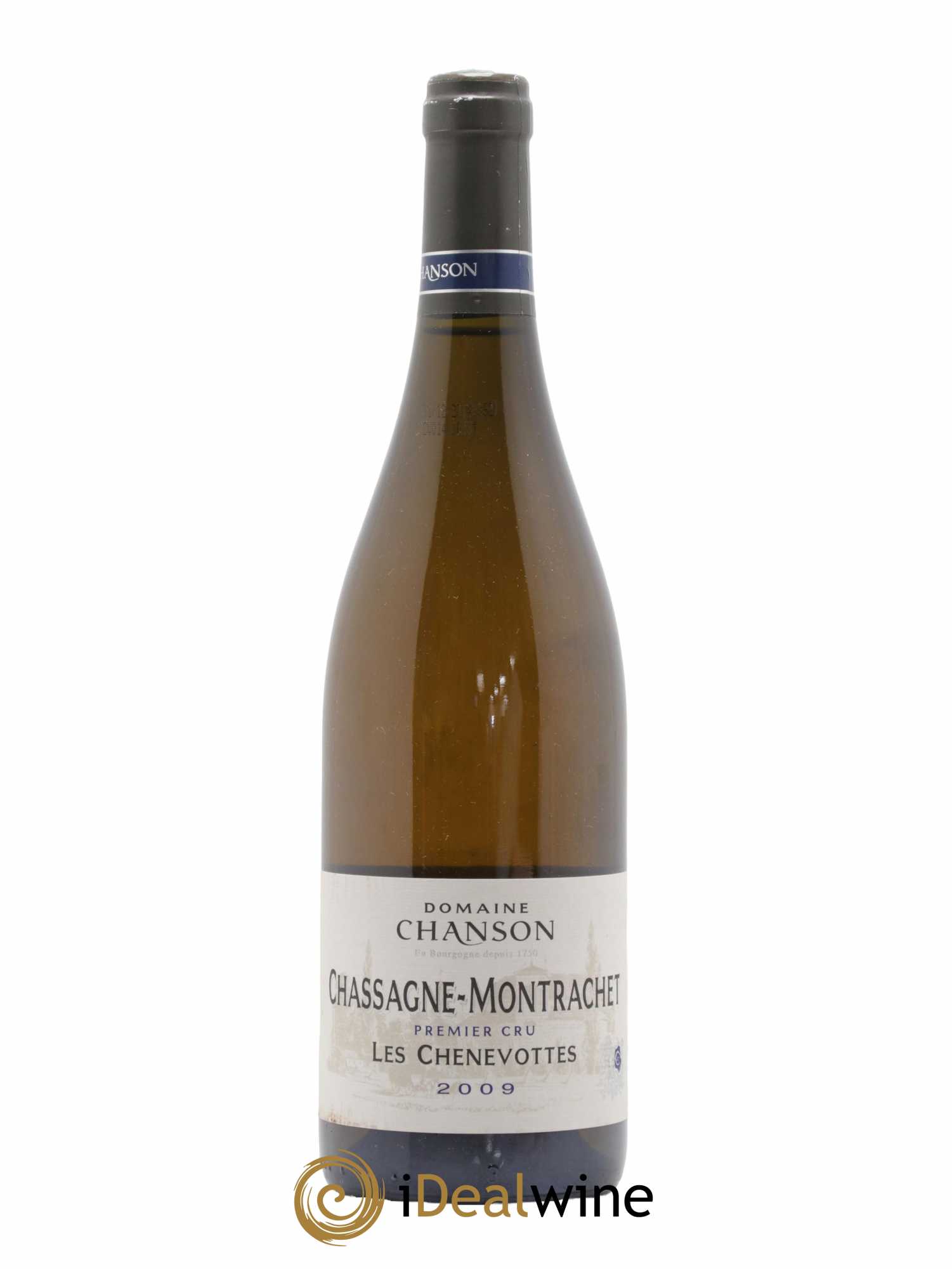 Chassagne-Montrachet 1er Cru Les Chenevottes Chanson 2009 - Lot de 1 bouteille - 0