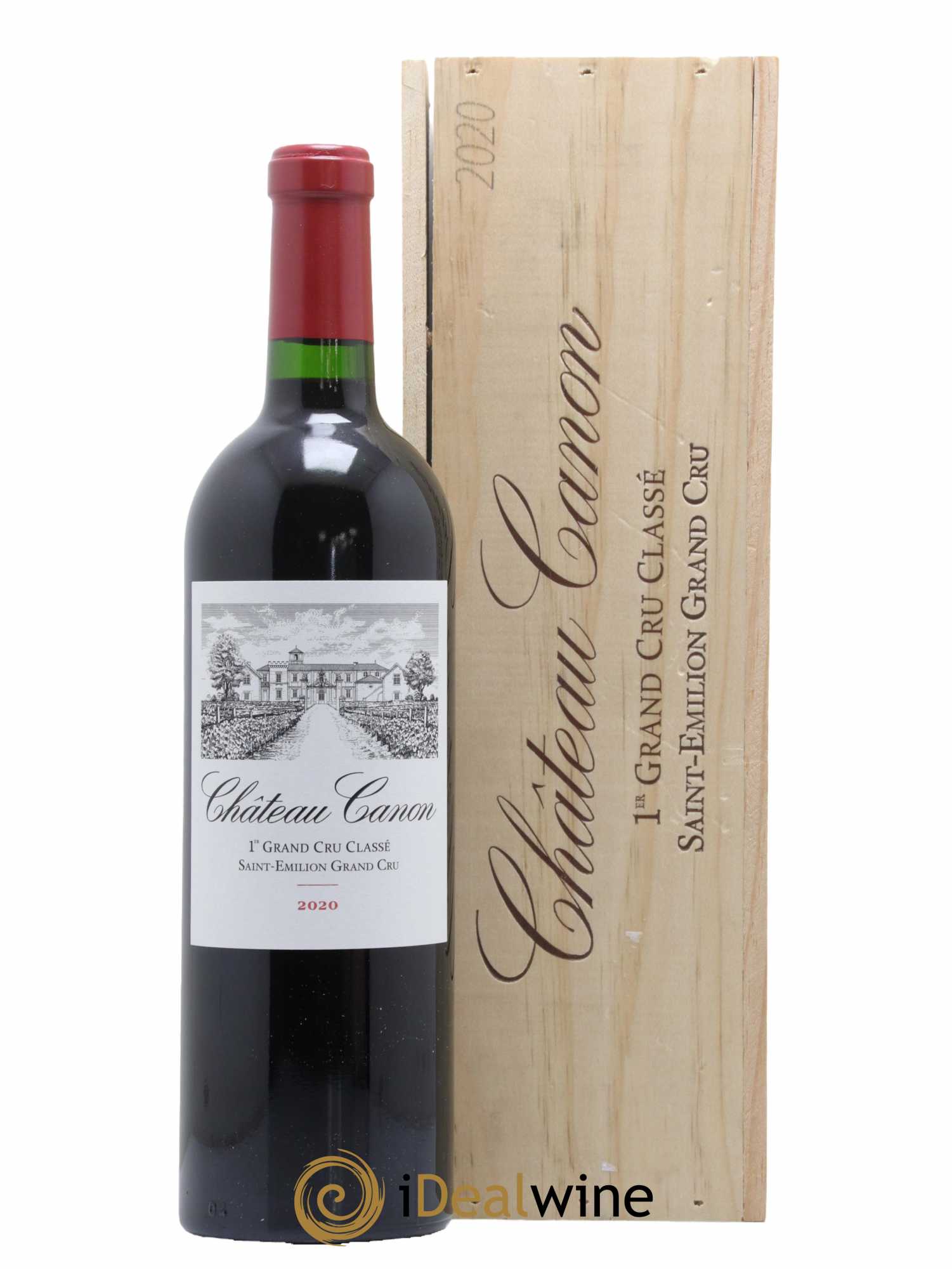 Château Canon 1er Grand Cru Classé B 2020 - Lot de 1 bouteille - 0