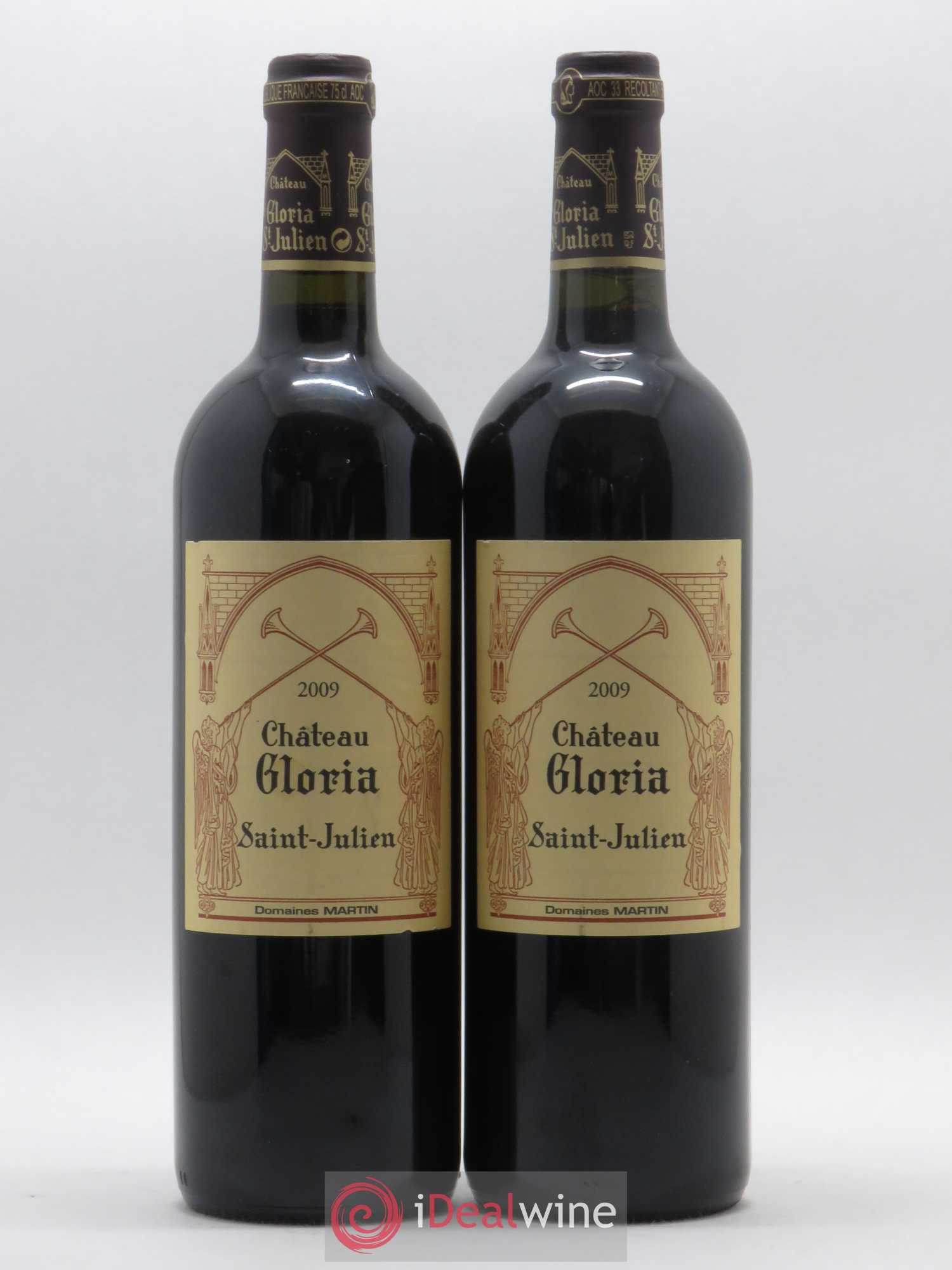 Château Gloria 2009 - Lot de 2 bouteilles - 0