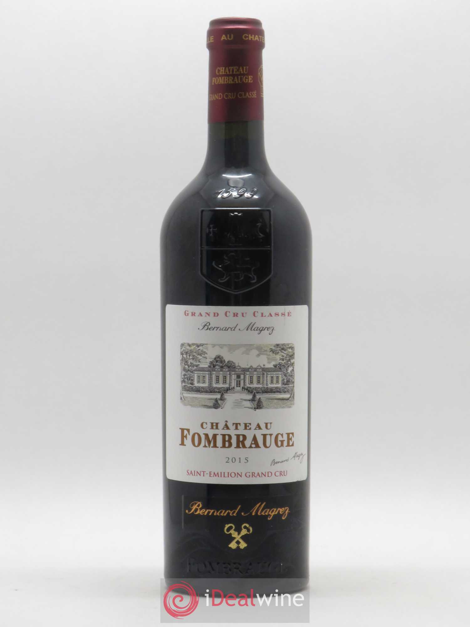 Château Fombrauge Grand Cru Classé 2015 - Lot de 1 bouteille - 0