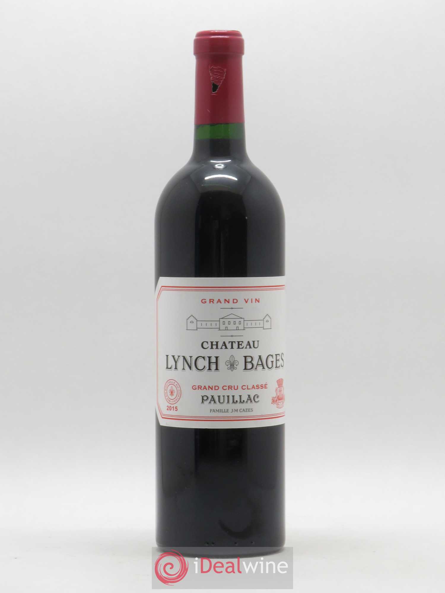 Château Lynch Bages 5ème Grand Cru Classé 2015 - Lot de 1 bouteille - 0