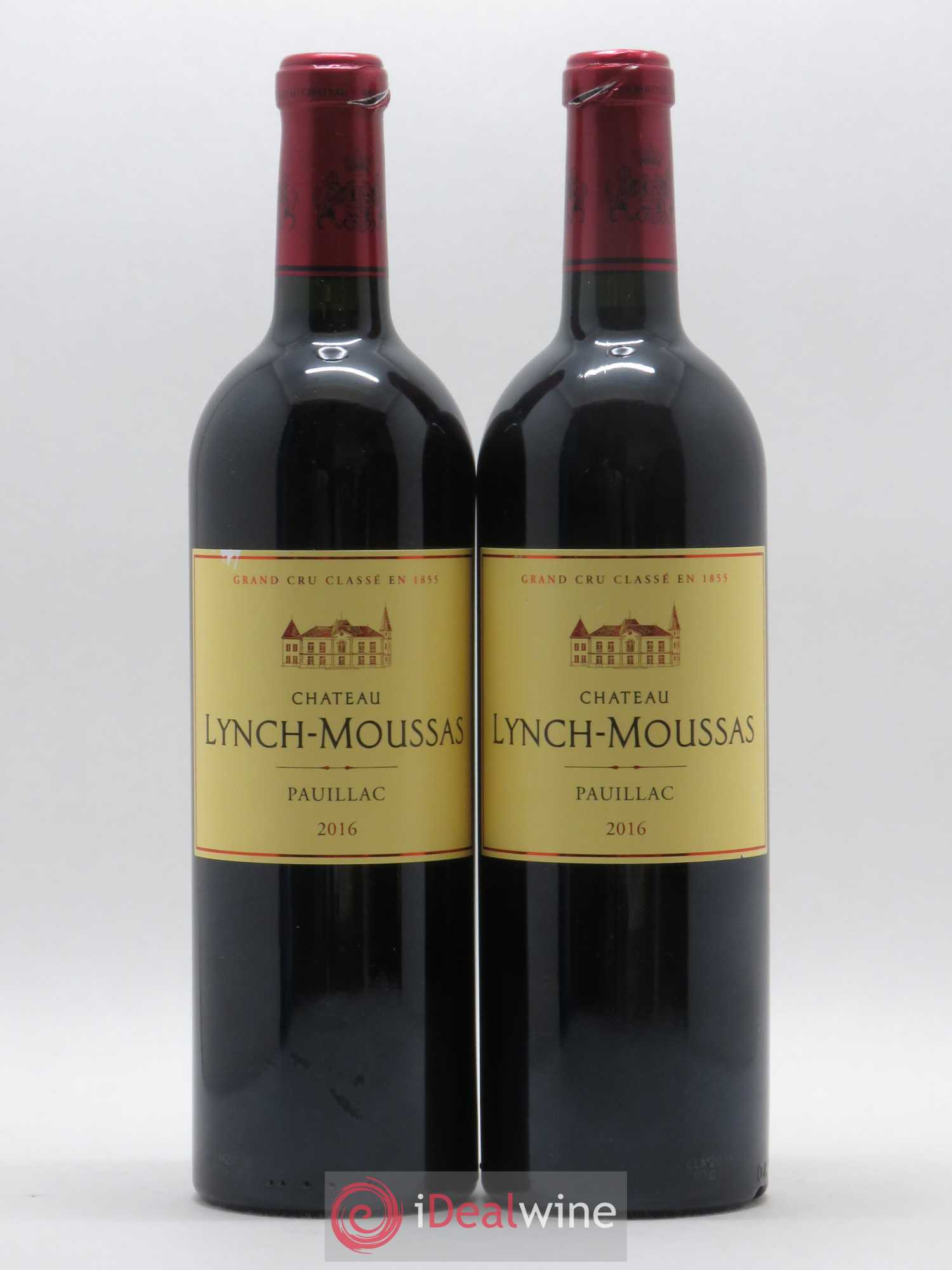 Château Lynch Moussas 5ème Grand Cru Classé 2016 - Lot de 2 bouteilles - 0