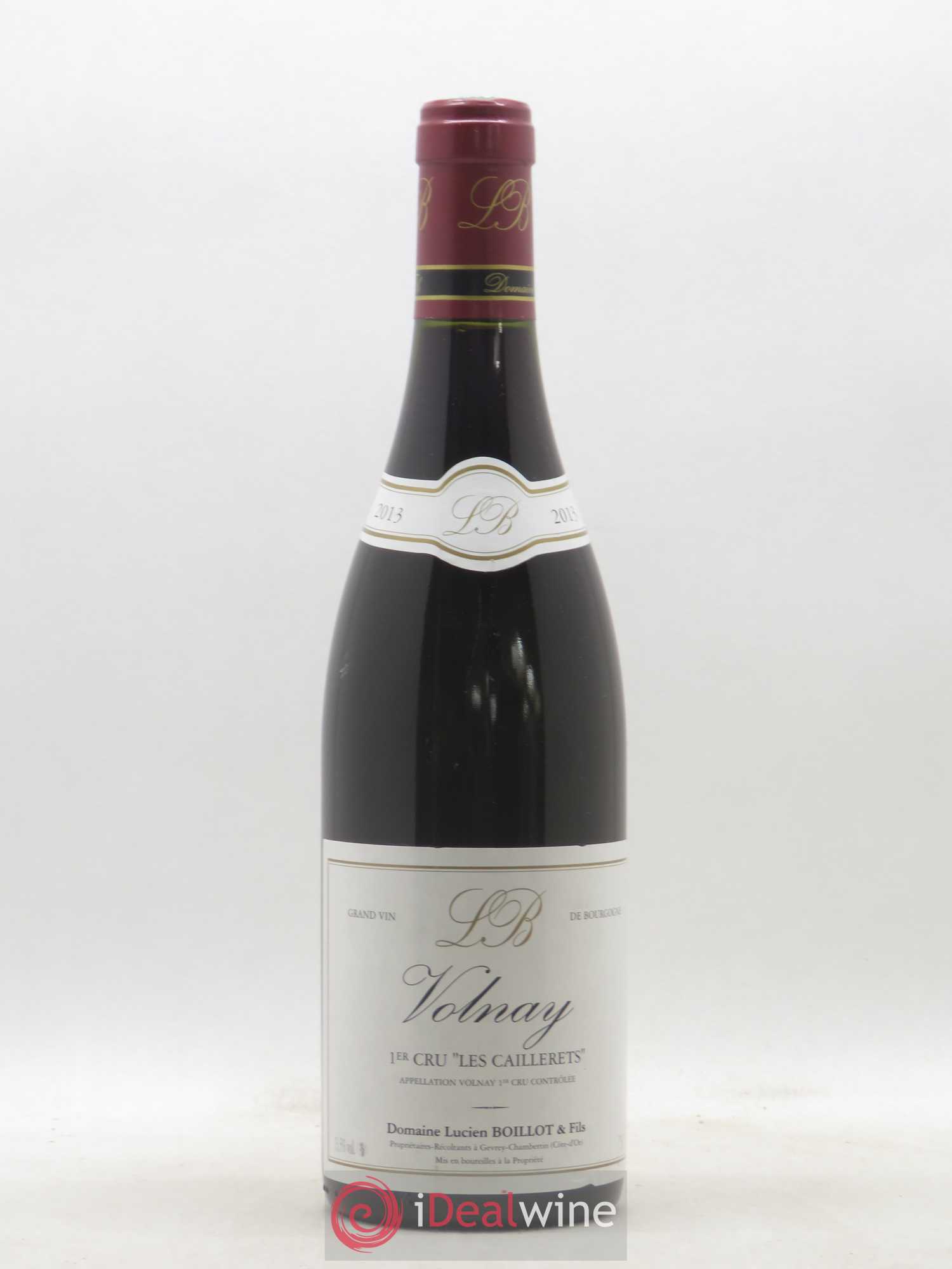 Volnay 1er Cru Les Caillerets Lucien Boillot & Fils (Domaine) 2013 - Posten von 1 Flasche - 0