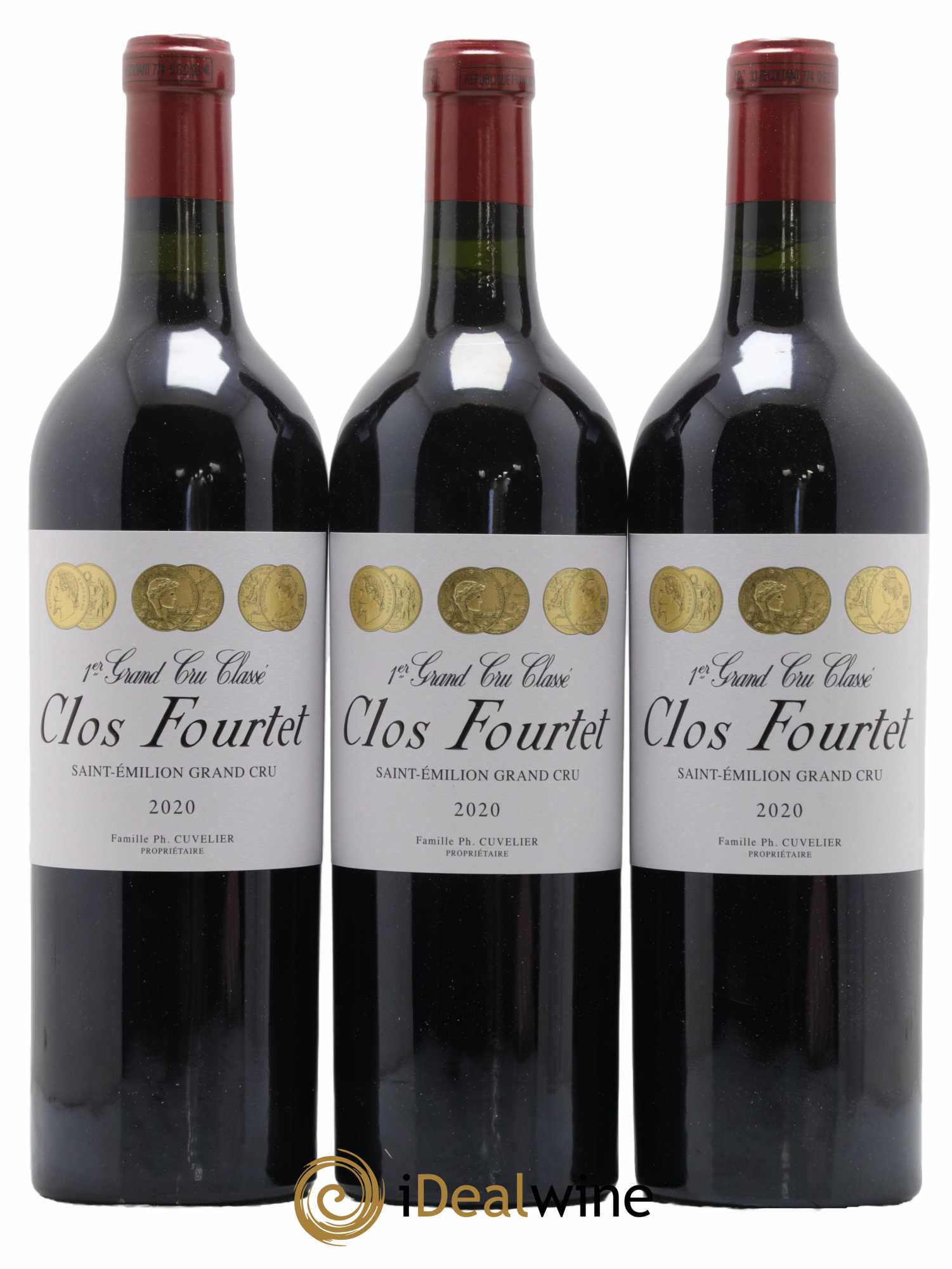 Clos Fourtet 1er Grand Cru Classé B 2020 - Posten von 6 Flaschen - 1