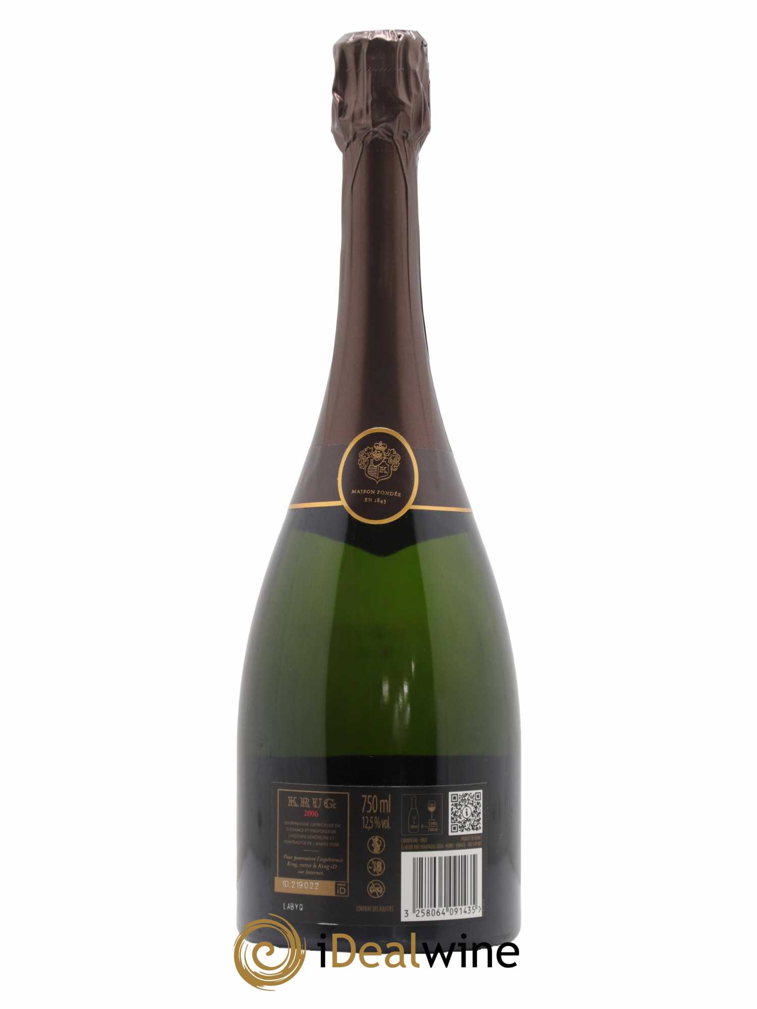 Vintage Krug 2006 - Posten von 1 Flasche - 2