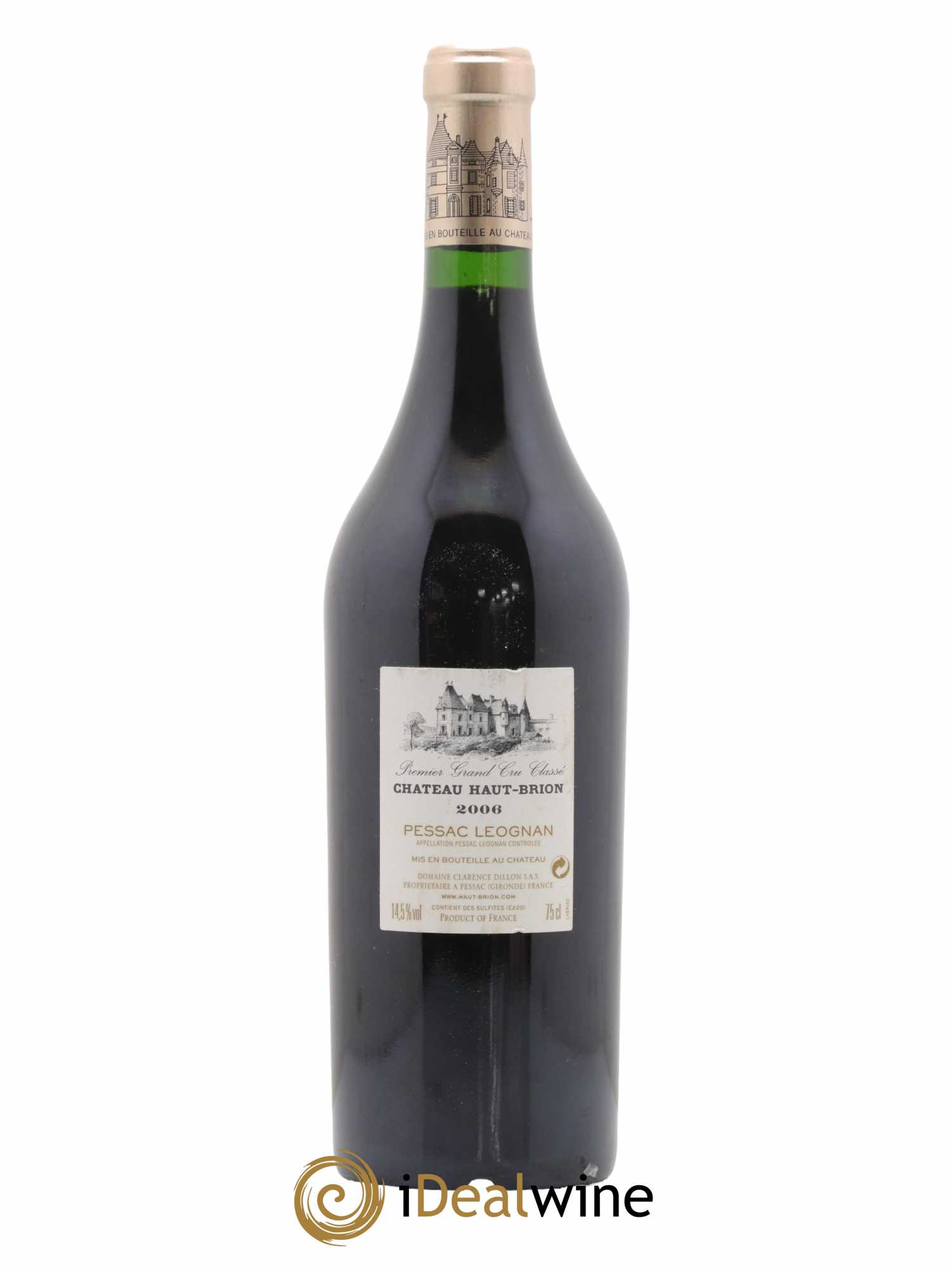 Château Haut Brion 1er Grand Cru Classé 2006 - Lotto di 1 bottiglia - 1