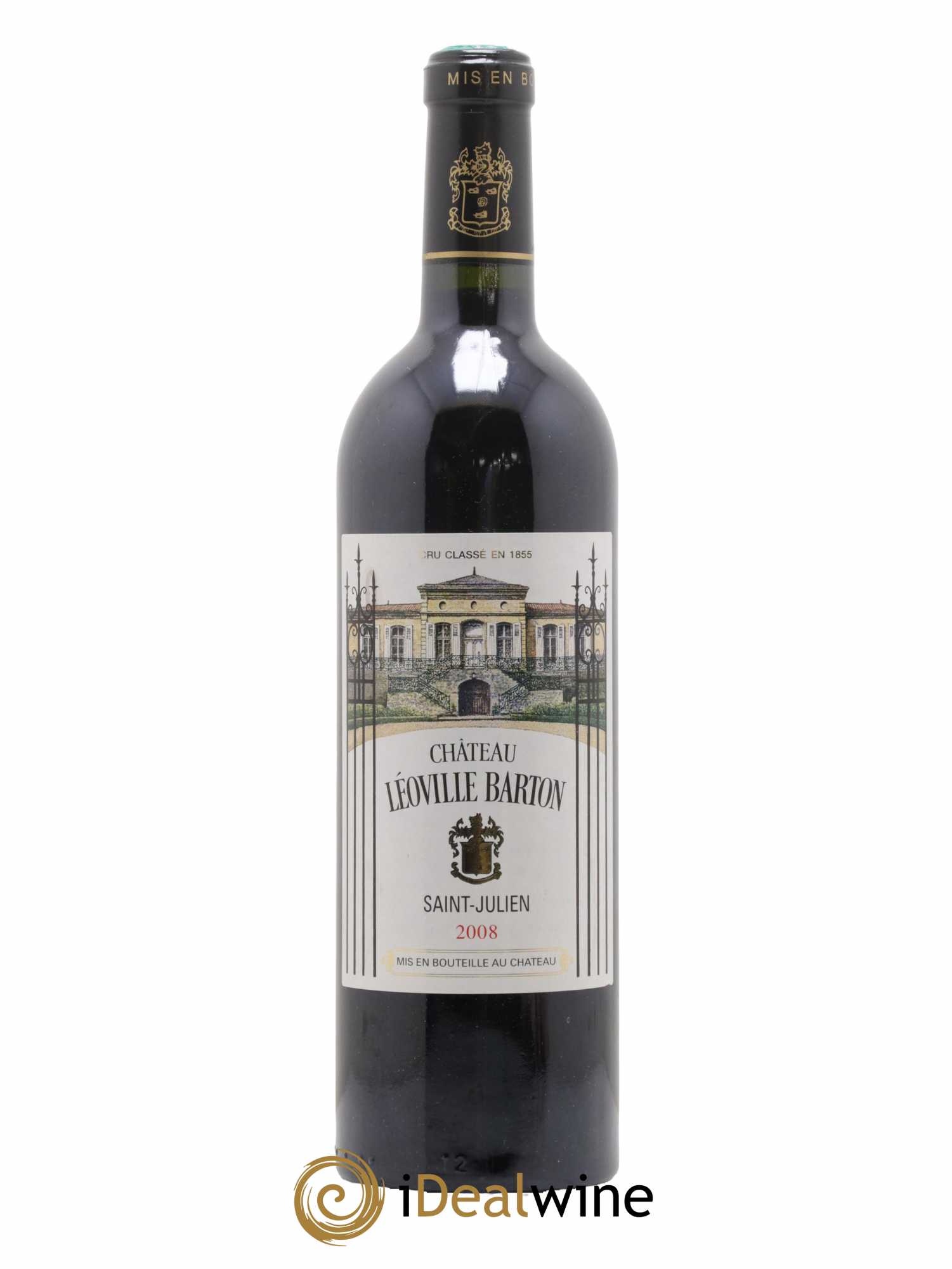 Château Léoville Barton 2ème Grand Cru Classé 2008 - Lot de 1 bouteille - 0