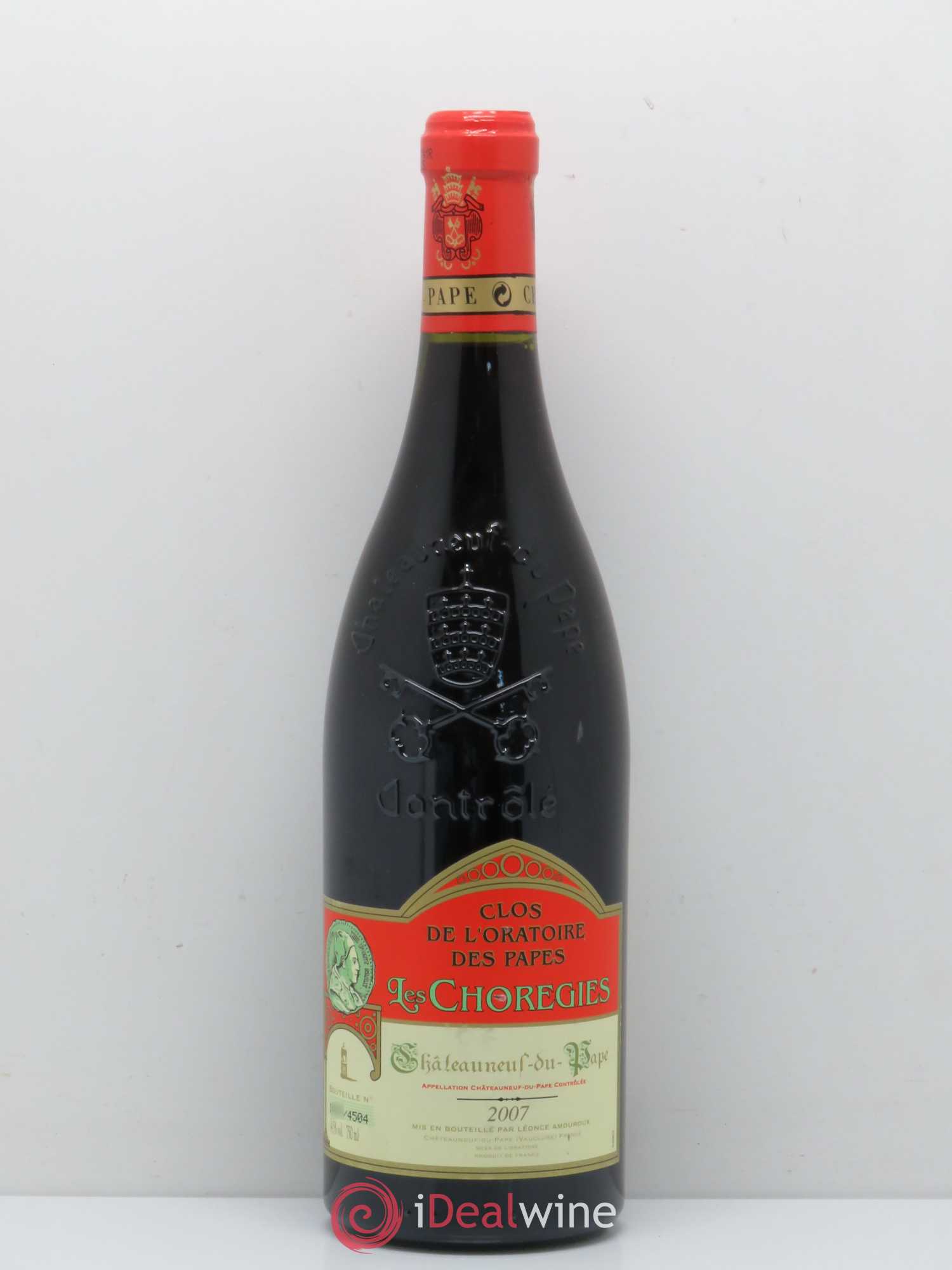 Châteauneuf-du-Pape Clos De L'Oratoire Des Papes Les Choregies 2007 - Posten von 1 Flasche - 0