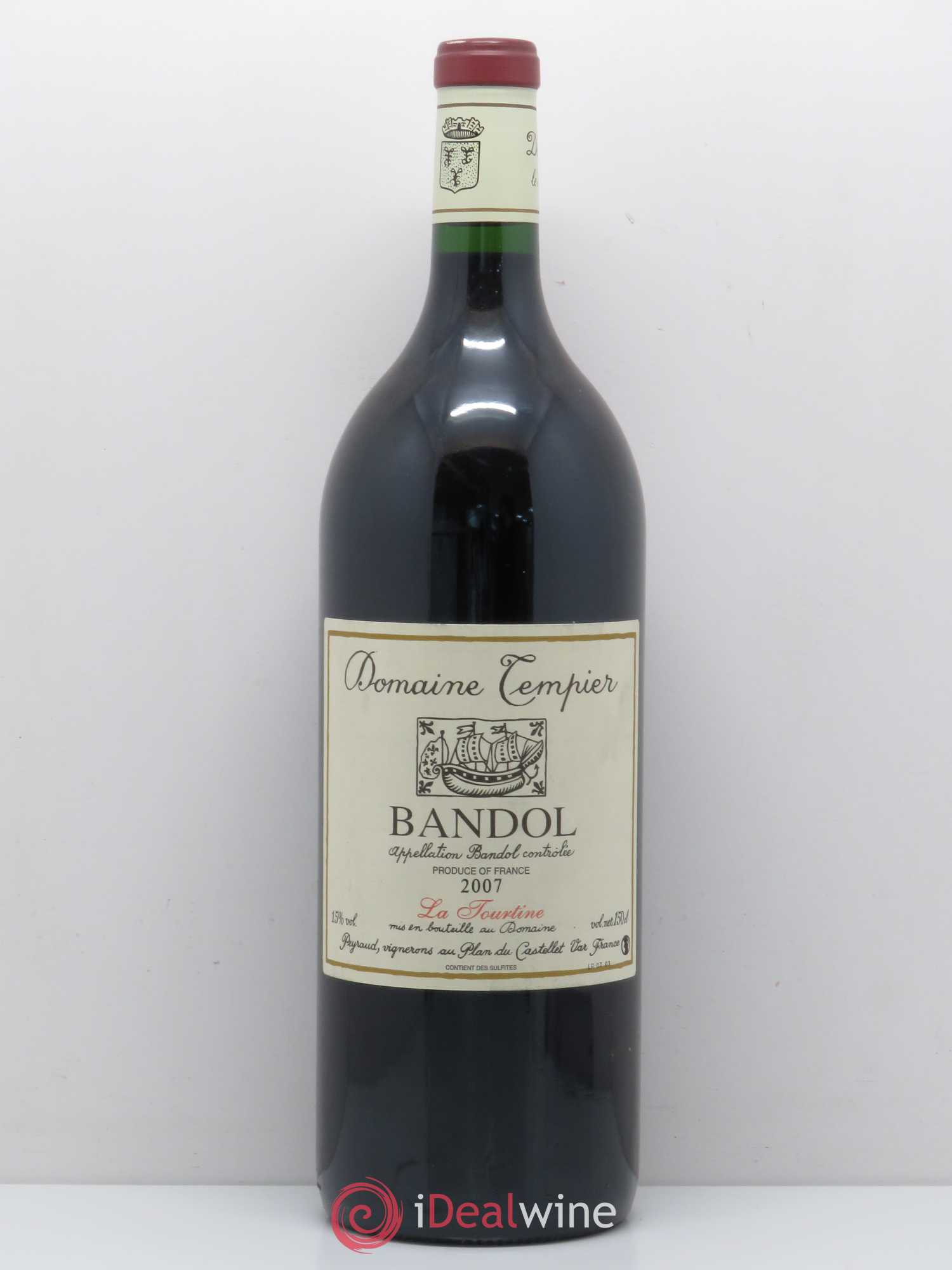 Bandol Domaine Tempier La Tourtine Famille Peyraud 2007 - Lot de 1 magnum - 0