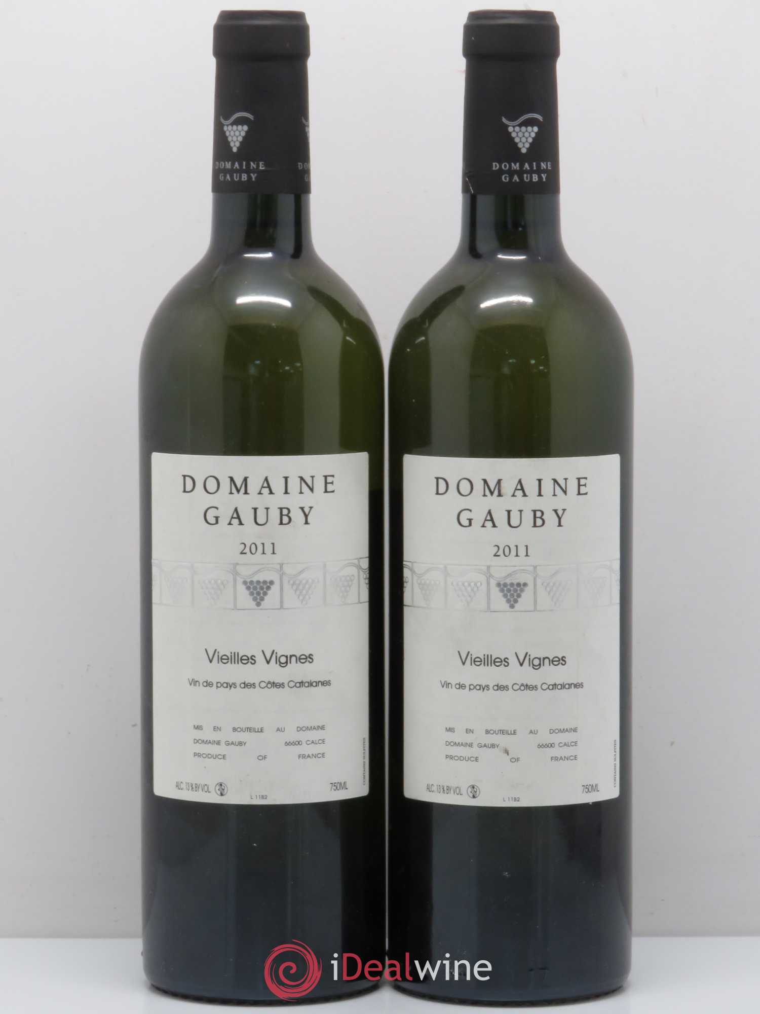 Côtes Catalanes Vieilles vignes Gauby (Domaine) 2011 - Lot de 2 bouteilles - 0