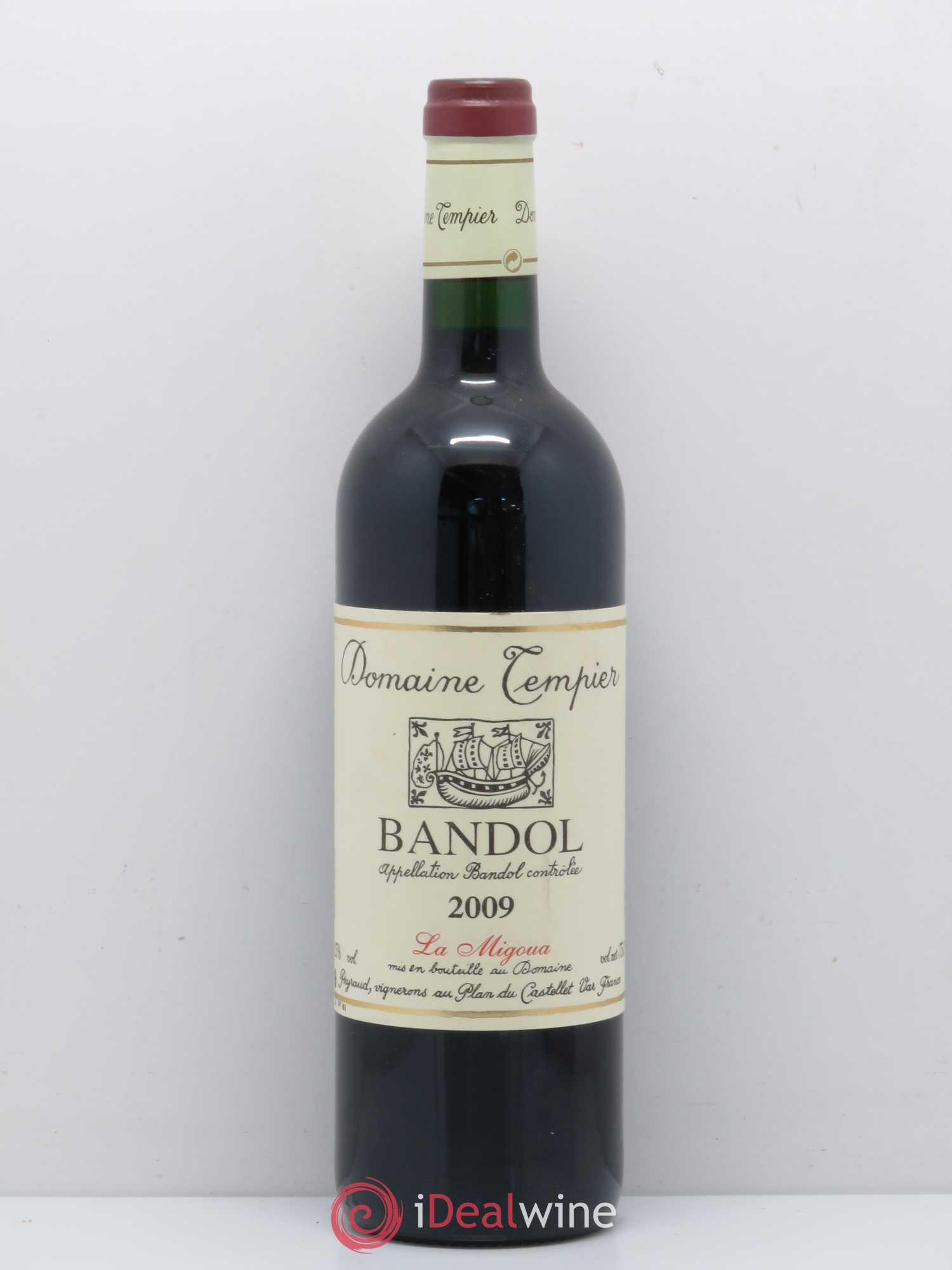 Bandol Domaine Tempier Cuvée La Migoua Famille Peyraud 2009 - Lot de 1 bouteille - 0