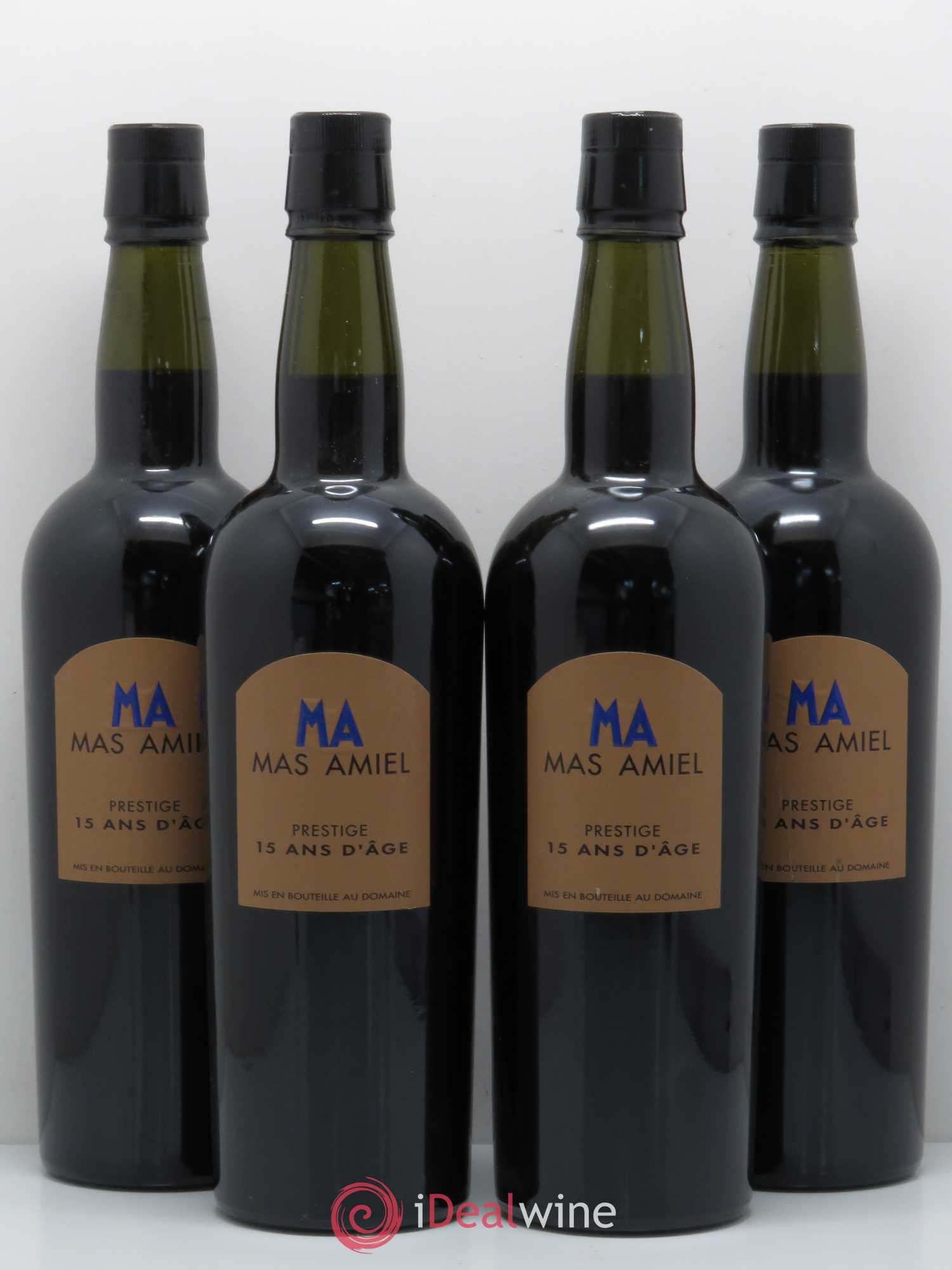 Maury Mas Amiel Prestige 15 ans - Lot de 4 bouteilles - 0